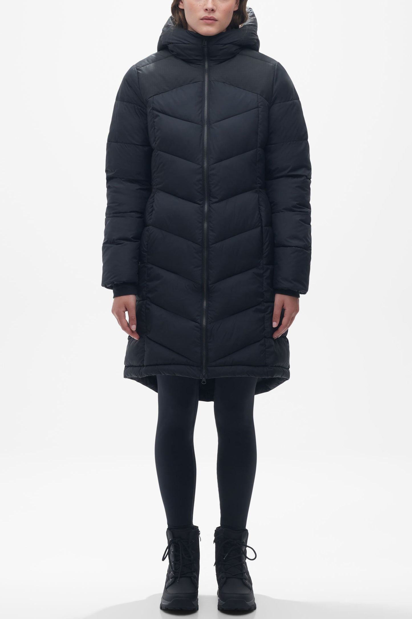 Manteau résistant à l'eau - Femme && NOIR
