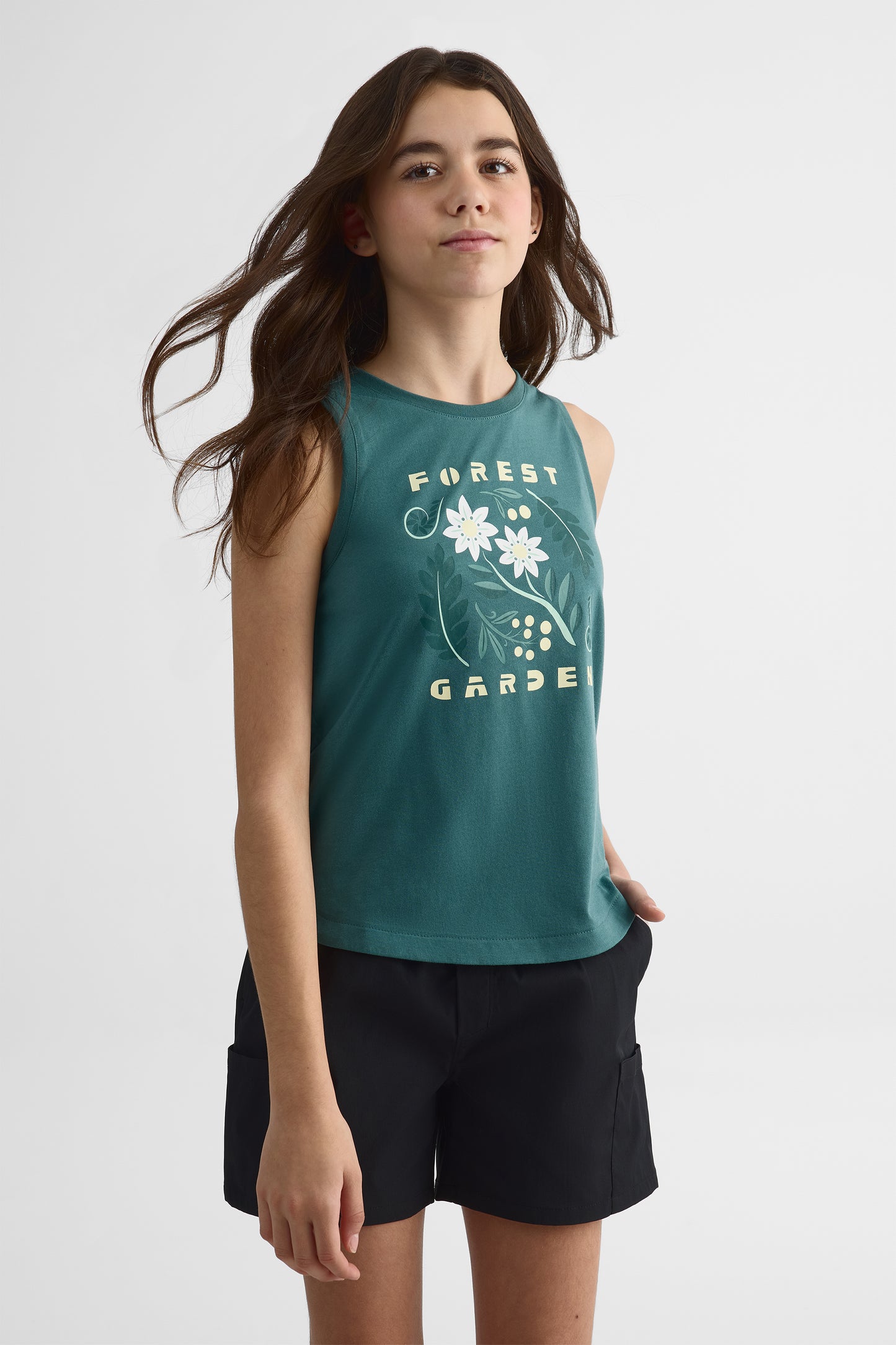 Camisole avec fibres recyclées - Ado fille && SARCELLE
