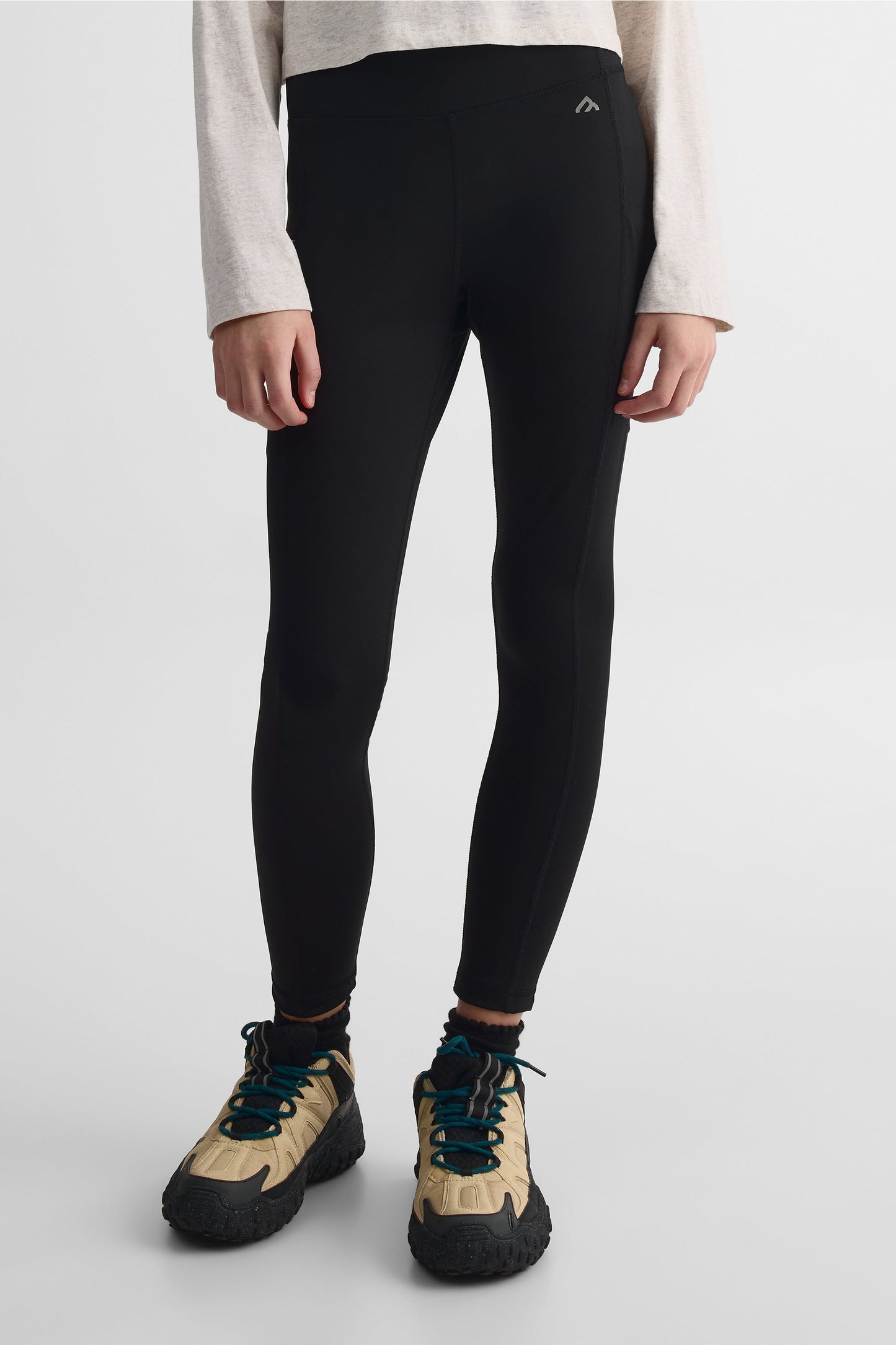 Legging ajusté avec poches – Ado fille && NOIR