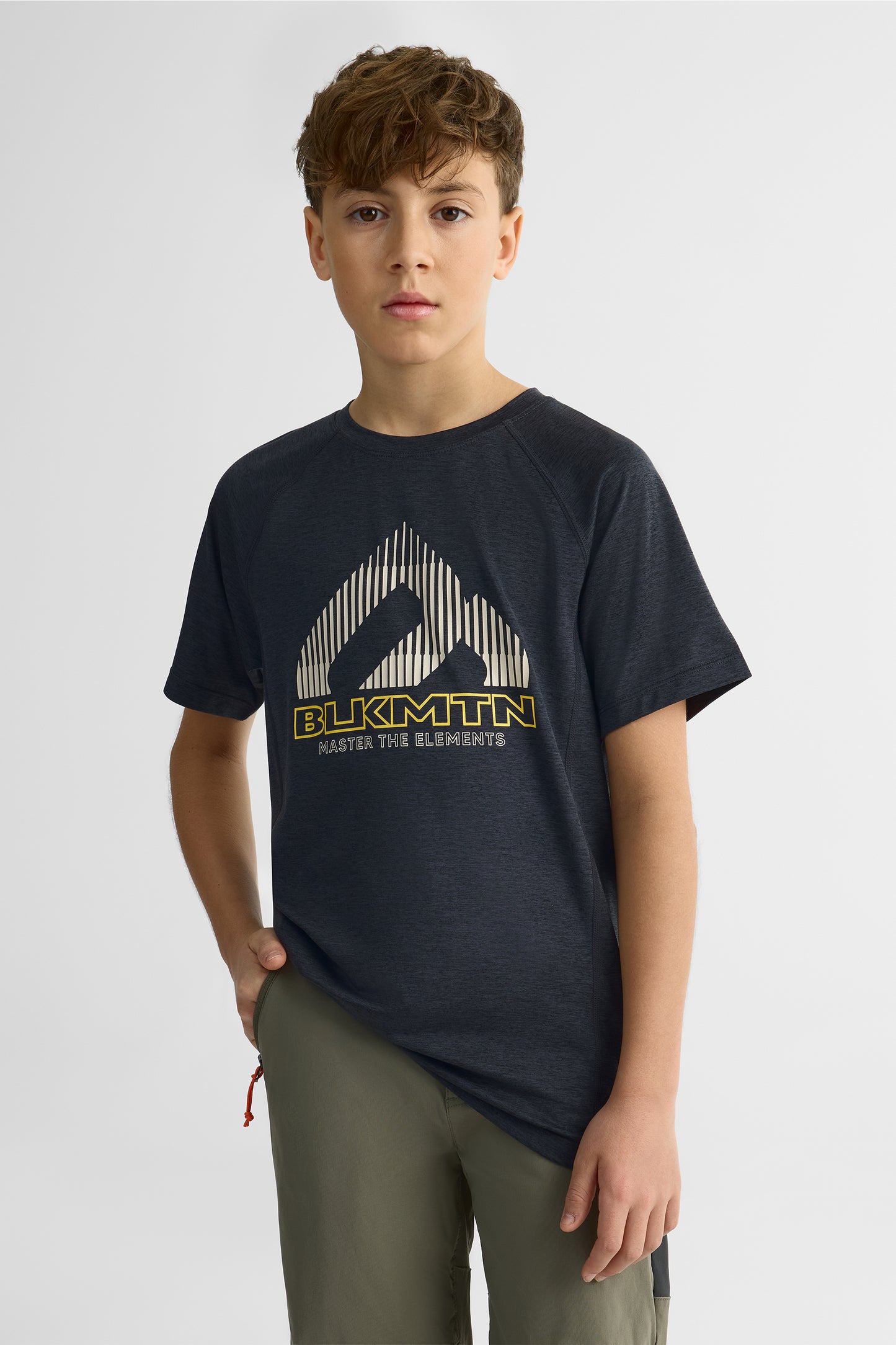T-shirt respirant et léger - Ado garçon && NOIR MIXTE