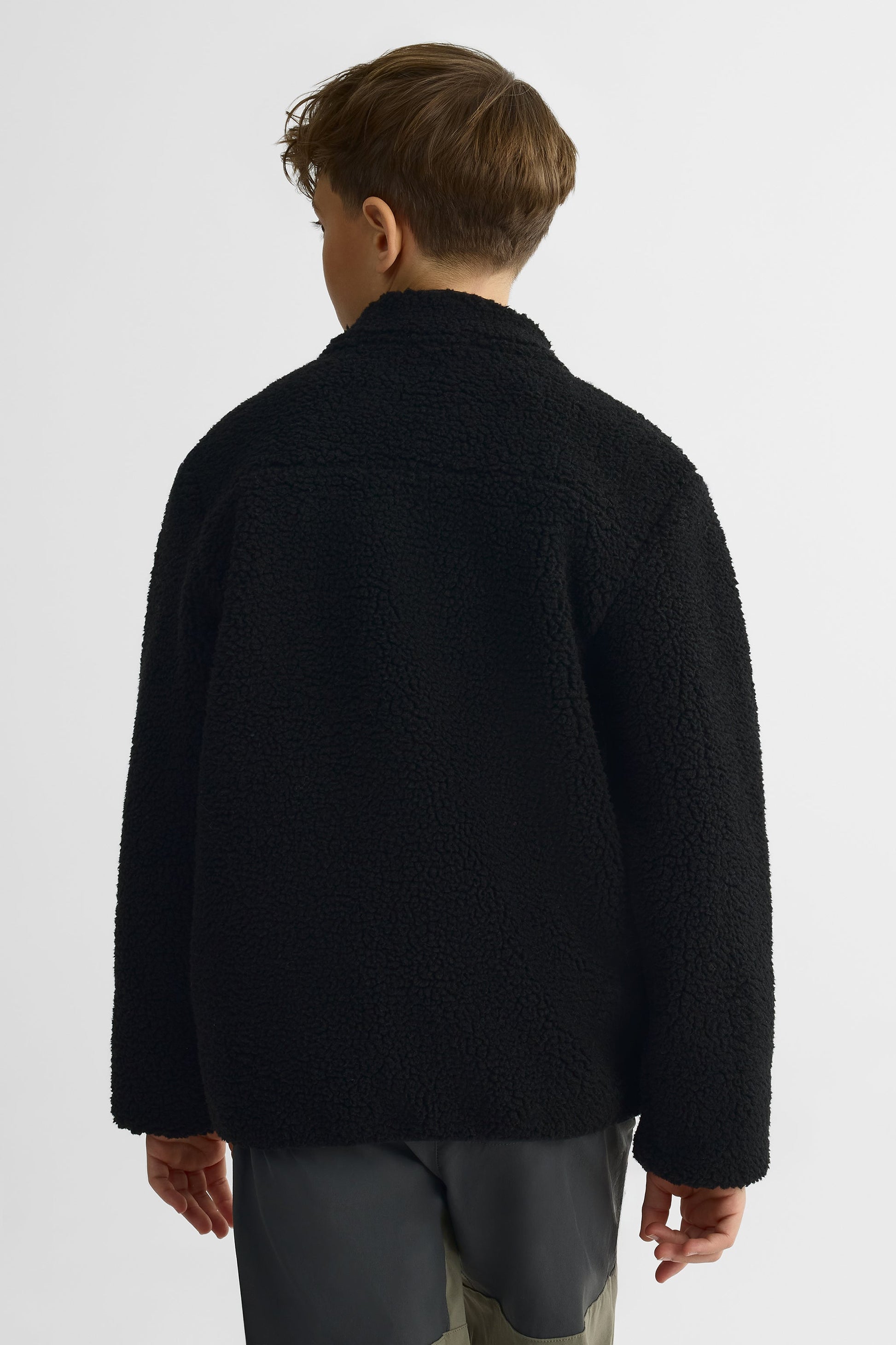 Veste ouatée full zip - Ado garçon && NOIR