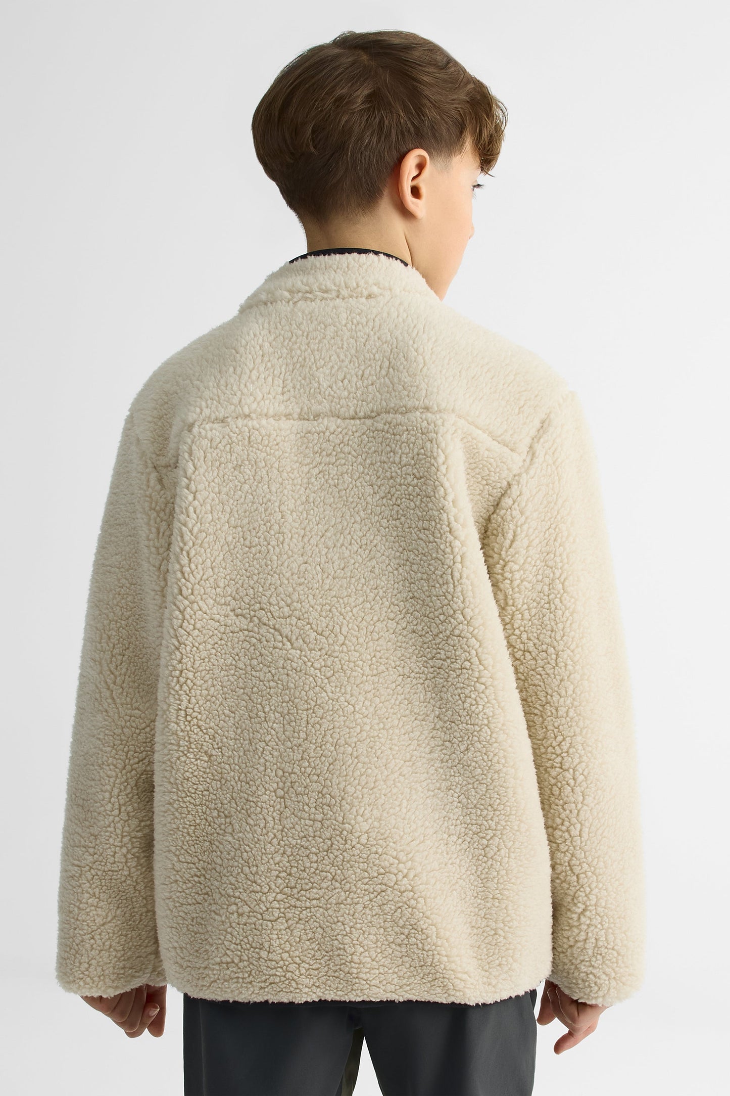 Veste ouatée full zip - Ado garçon && BEIGE/MULTI