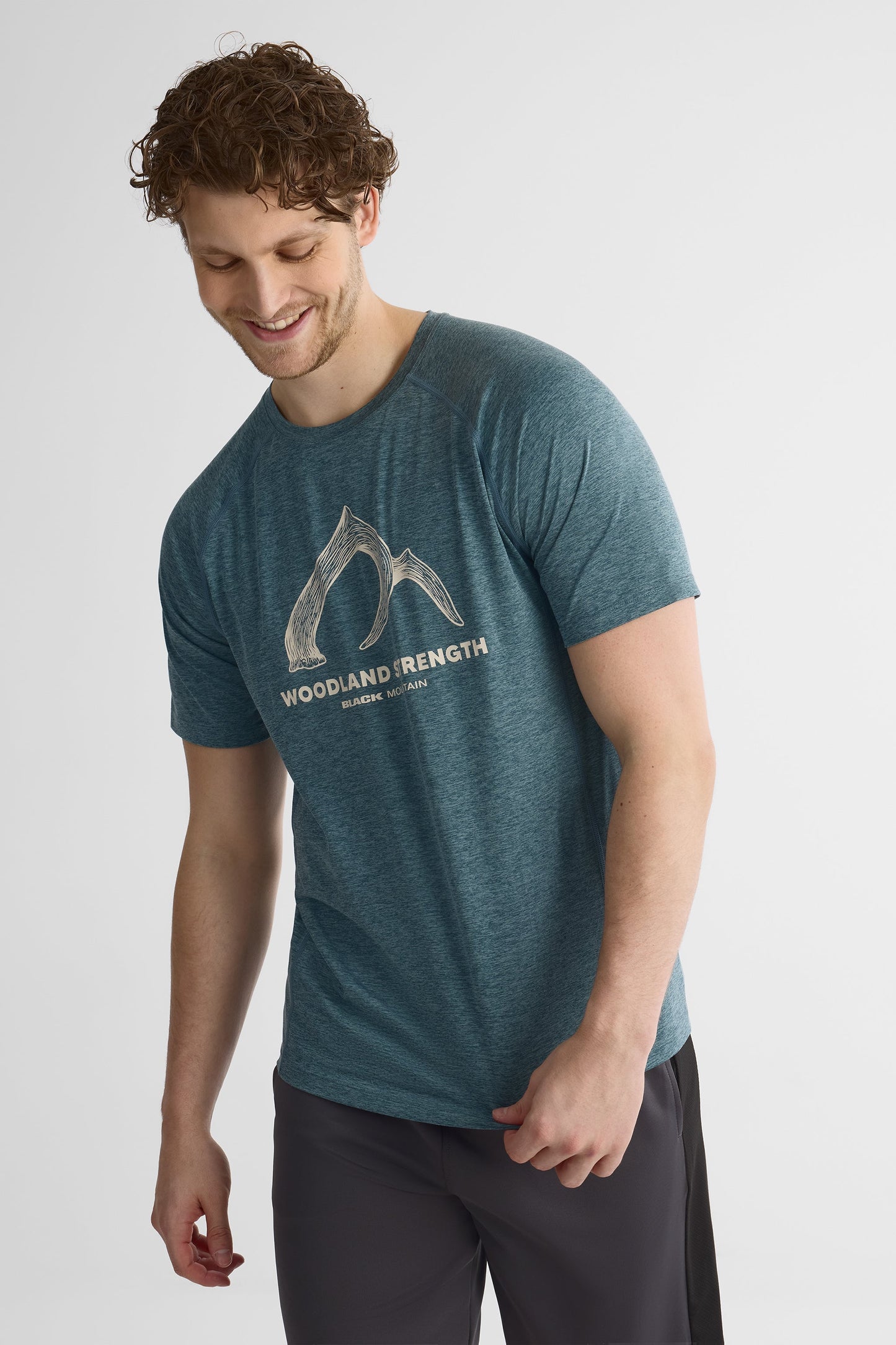 Chandail M/courtes raglan graphique – Homme && SARCELLE
