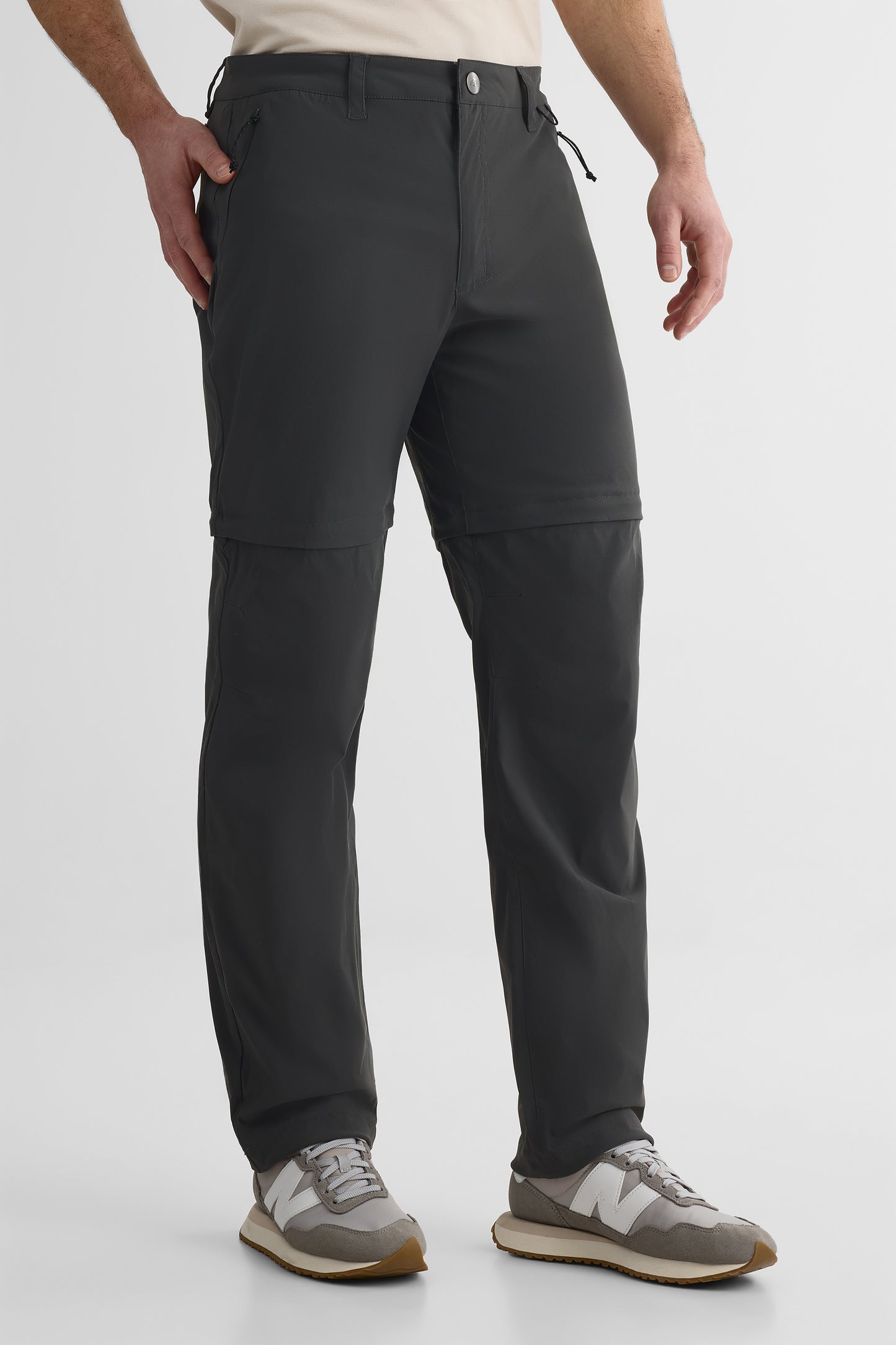Pantalon convertible - Homme && NOIR