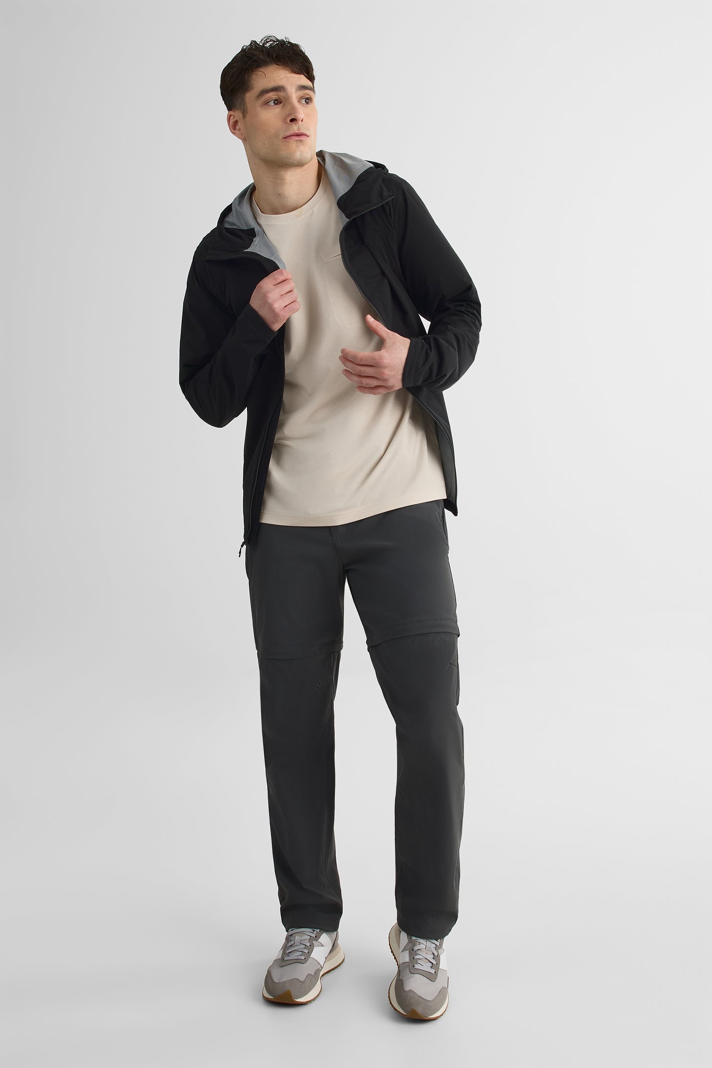 Pantalon convertible - Homme && NOIR