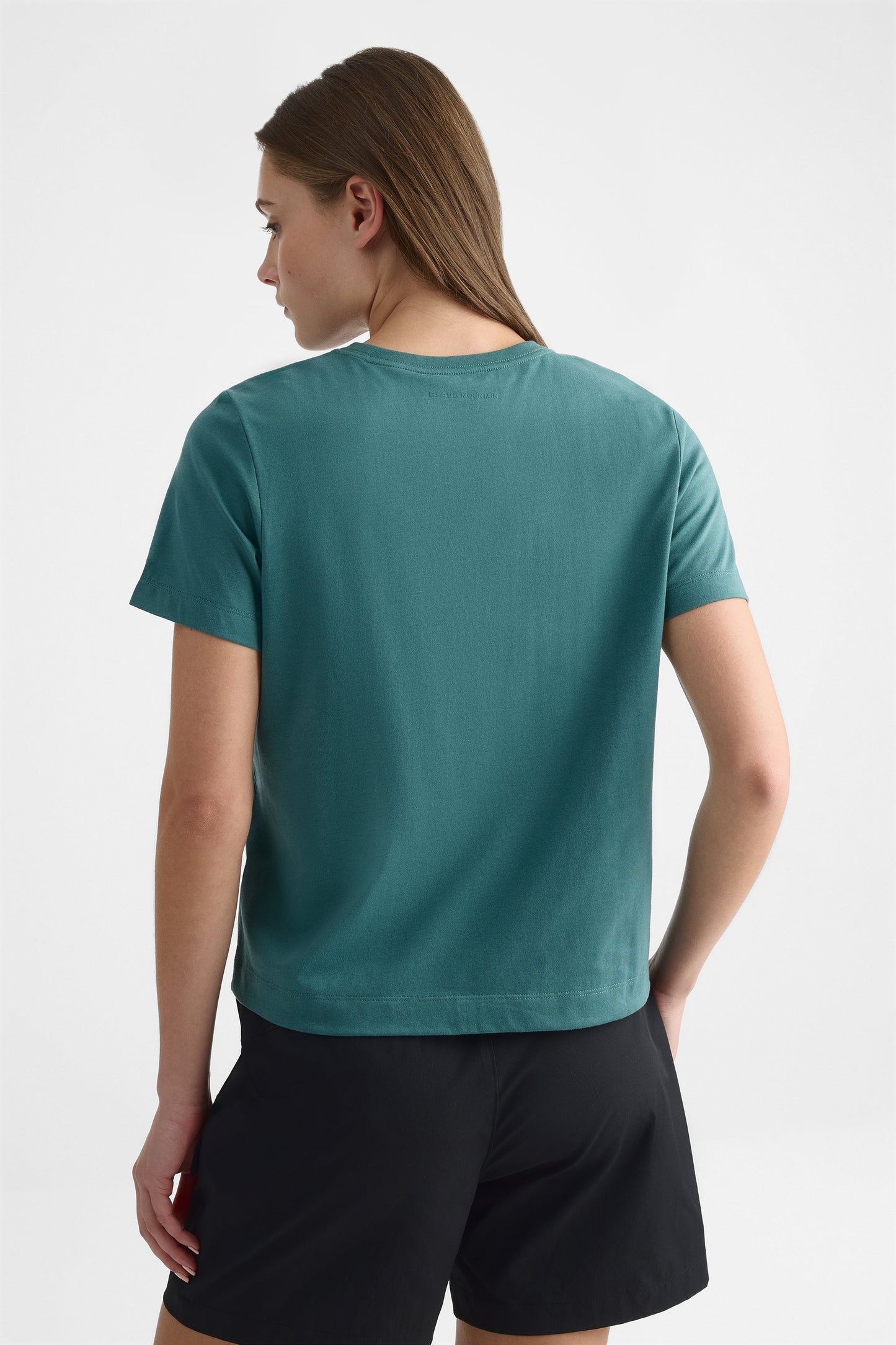 Chandail cropped boxy en coton bio - Femme && SARCELLE
