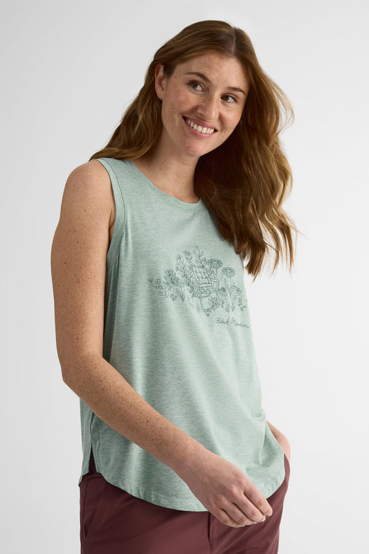 Camisole graphique – Femme && VERT MIXTE