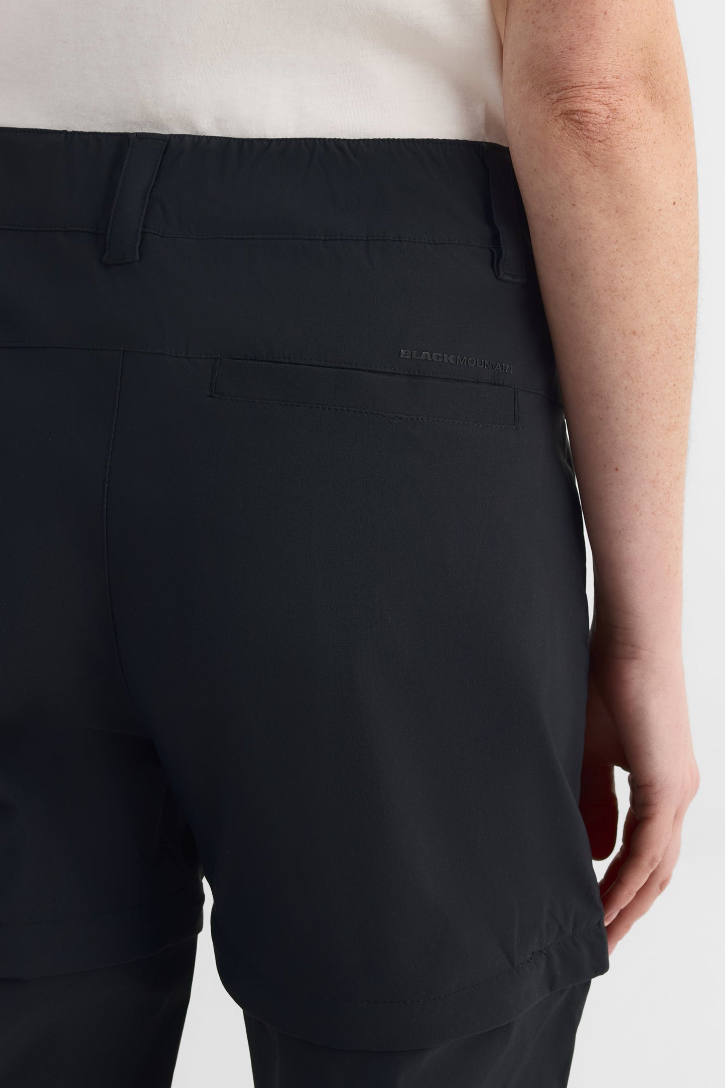 Pantalon convertible ajustable en Drytech - Femme && NOIR