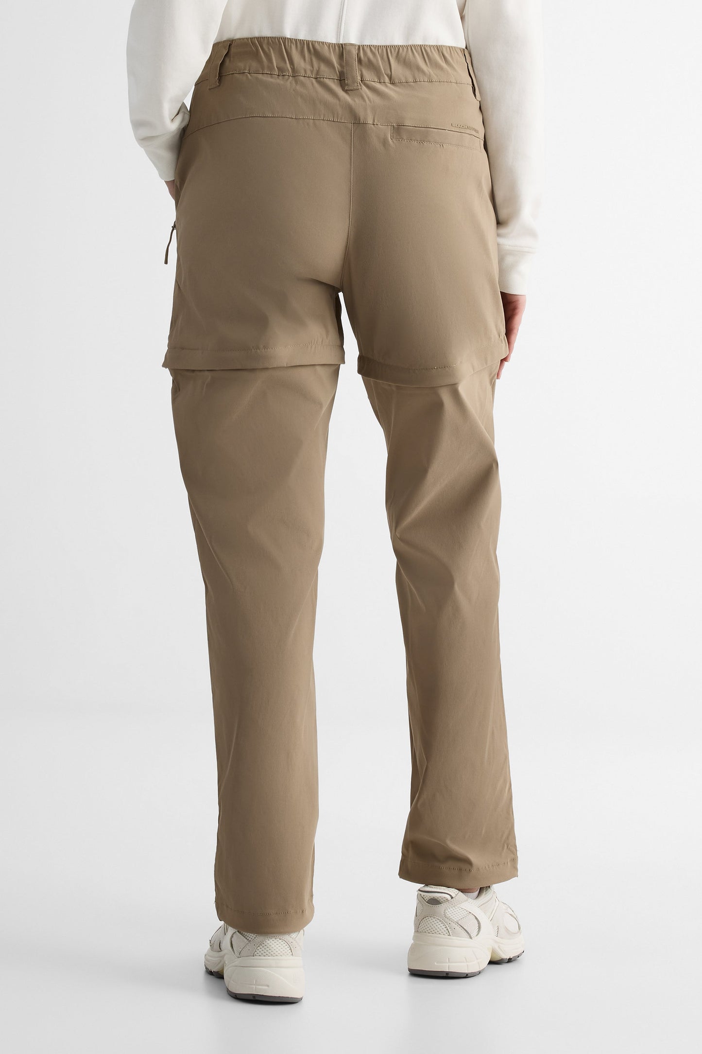 Pantalon convertible ajustable en Drytech - Femme && TAUPE
