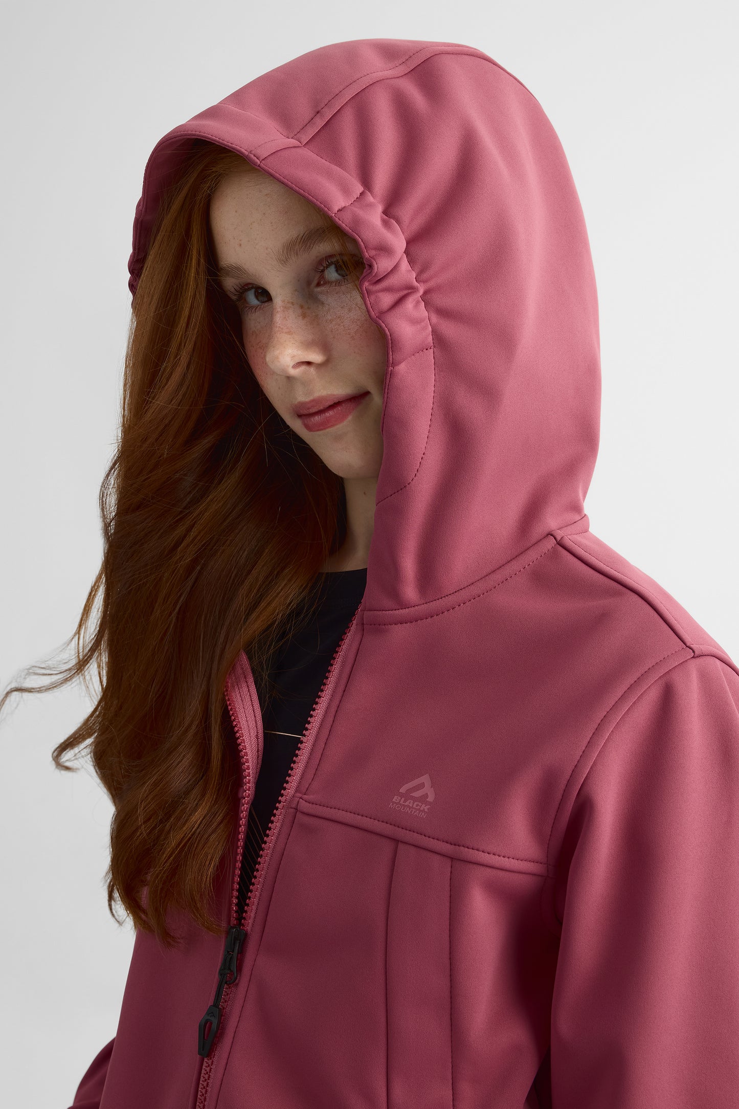 Manteau de printemps imperméable - Ado fille && ROUGE VIN