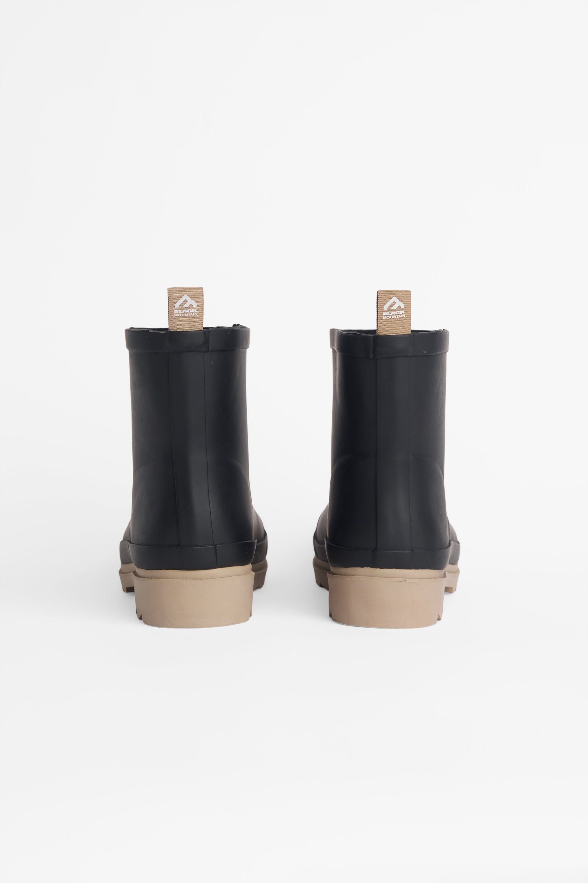 Botte de pluie Chelsea en caoutchouc - Femme && NOIR