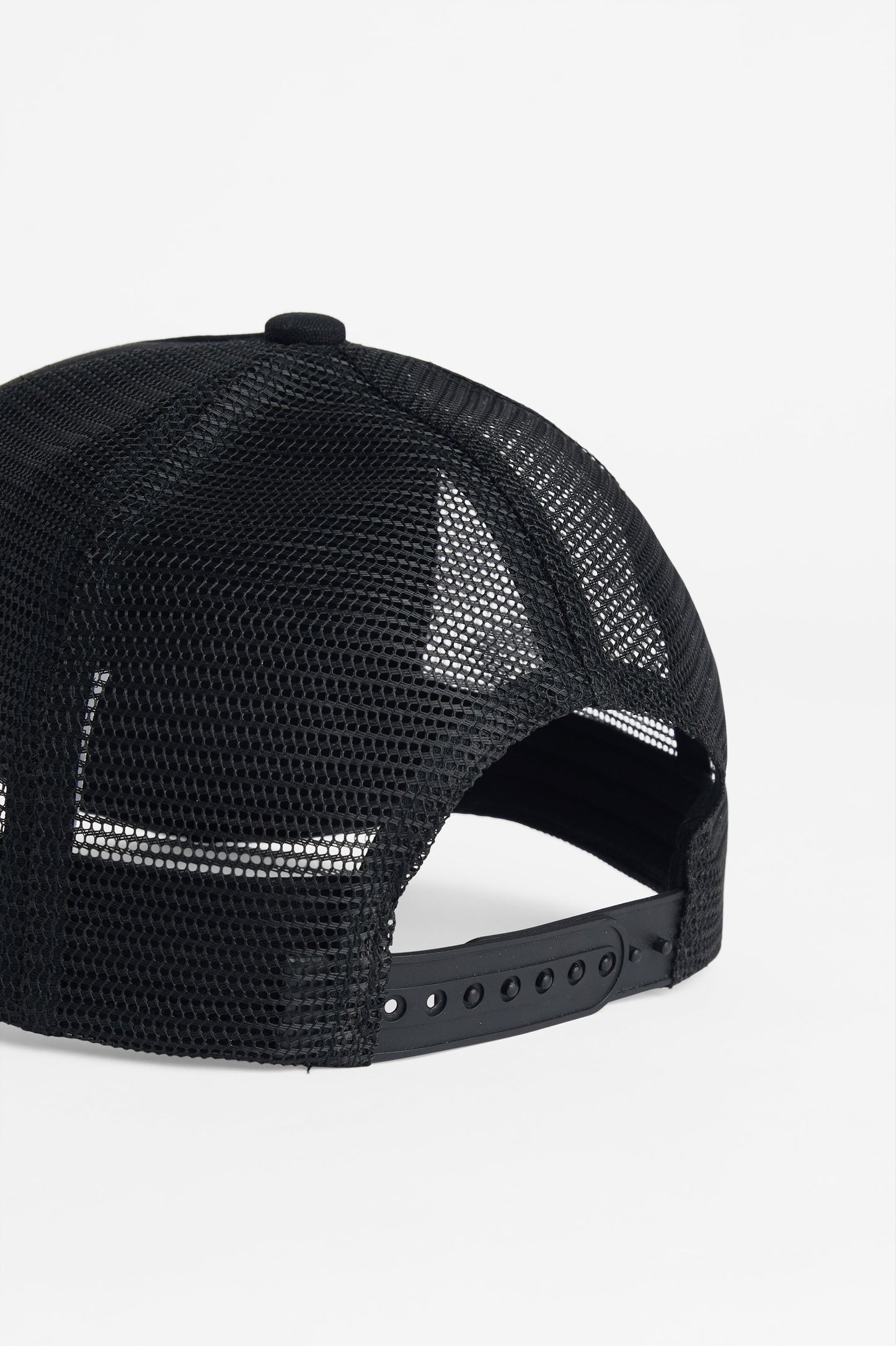 Casquette canvas mesh ajustable – Homme && NOIR