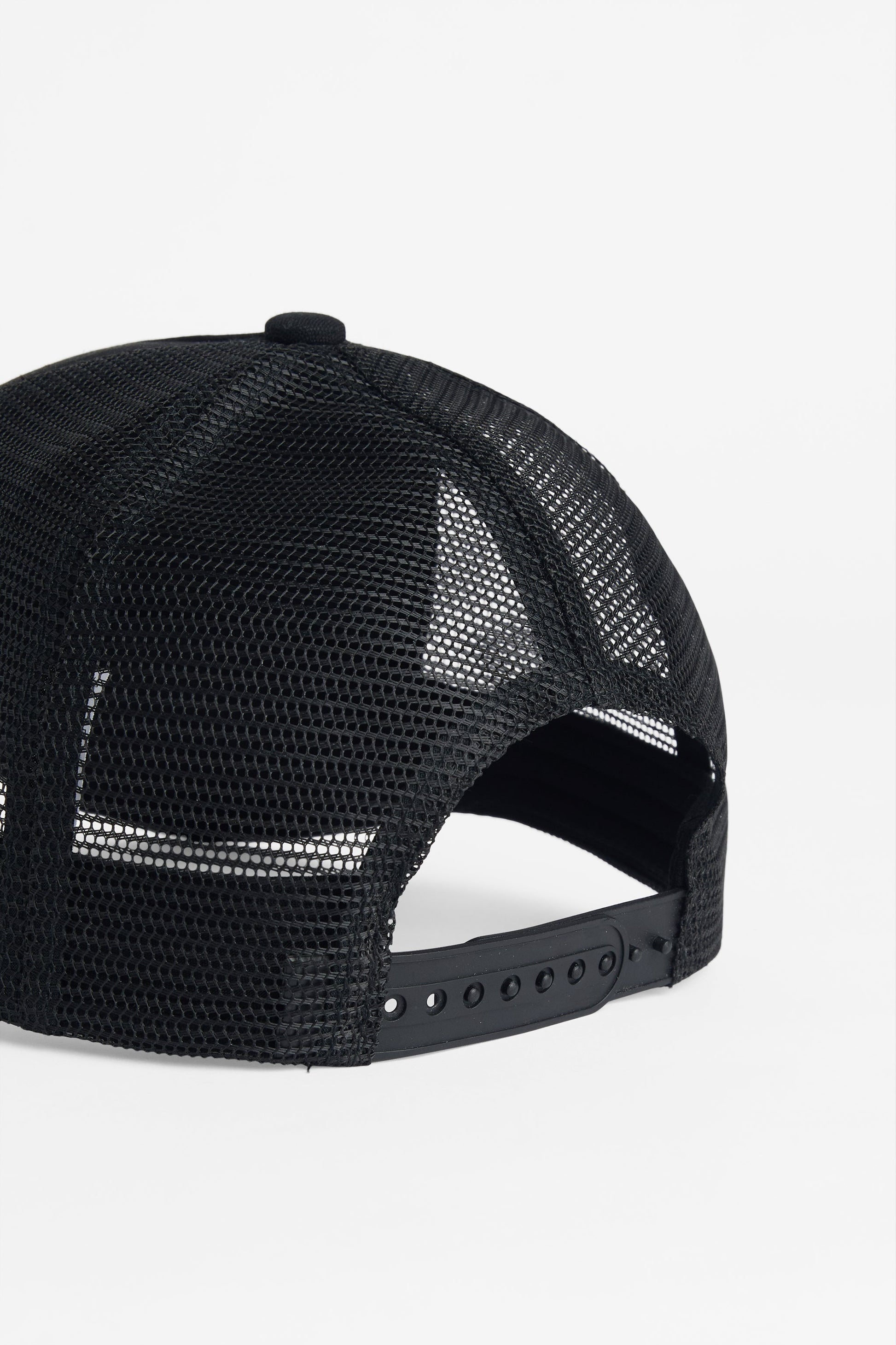 Casquette canvas mesh ajustable – Homme && NOIR
