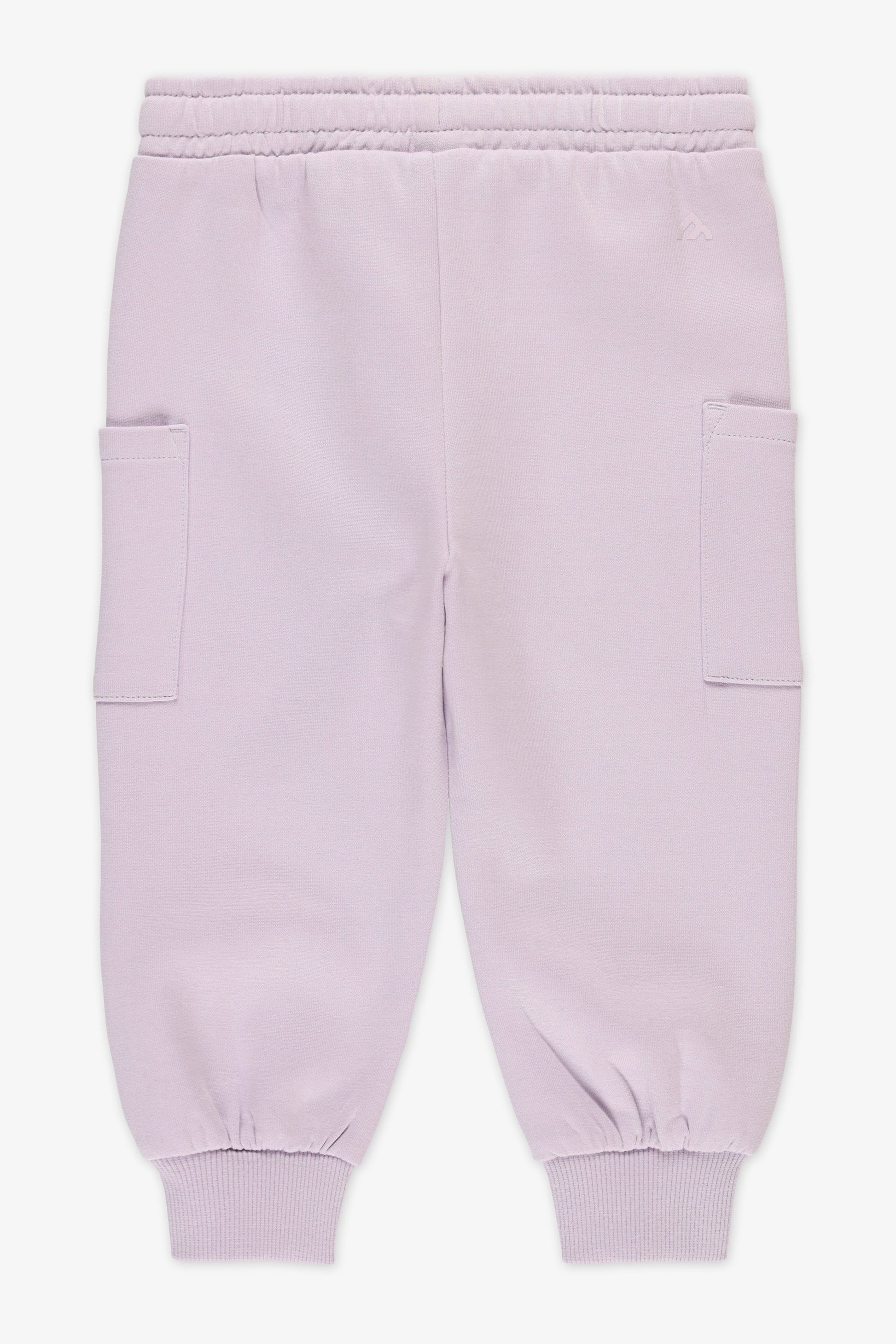 Jogger taille élastique avec poches - Bébé fille && MAUVE