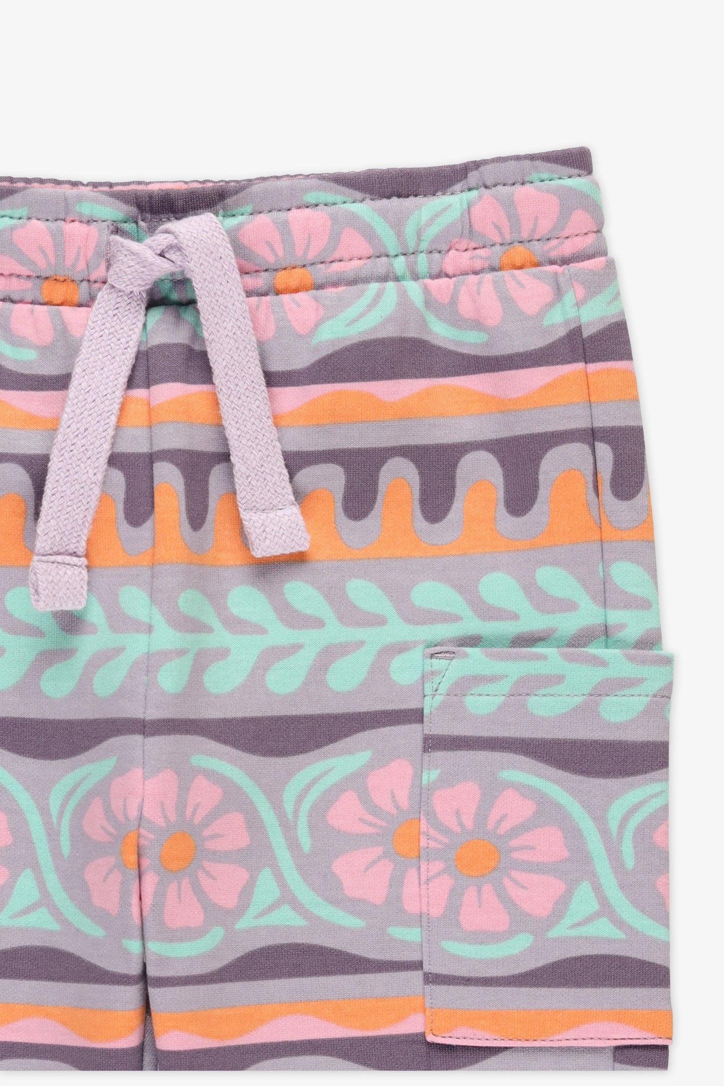 Jogger taille élastique avec poches - Bébé fille && ROSE MULTI