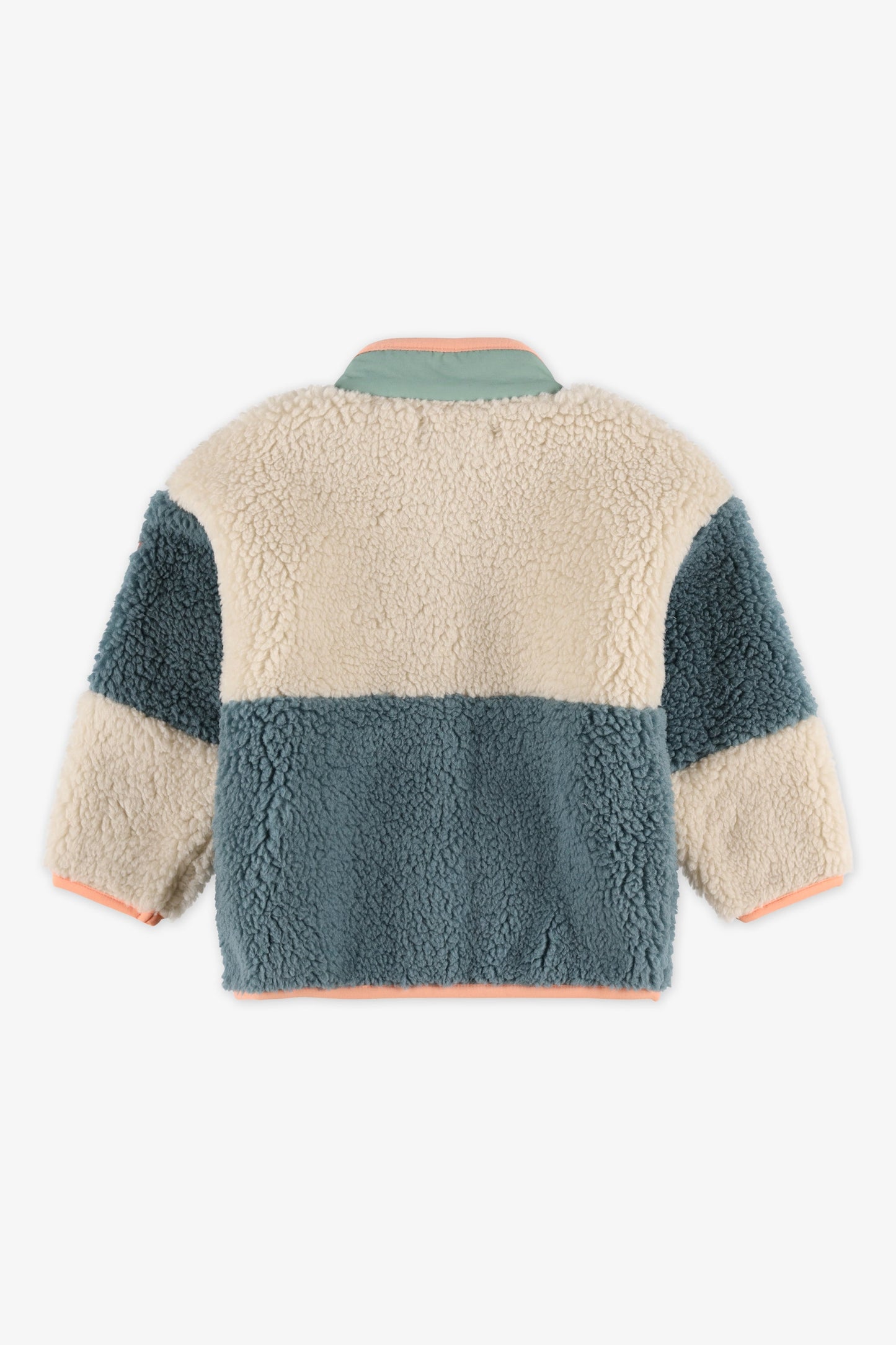 Veste colorée en sherpa - Bébé garçon && AQUA