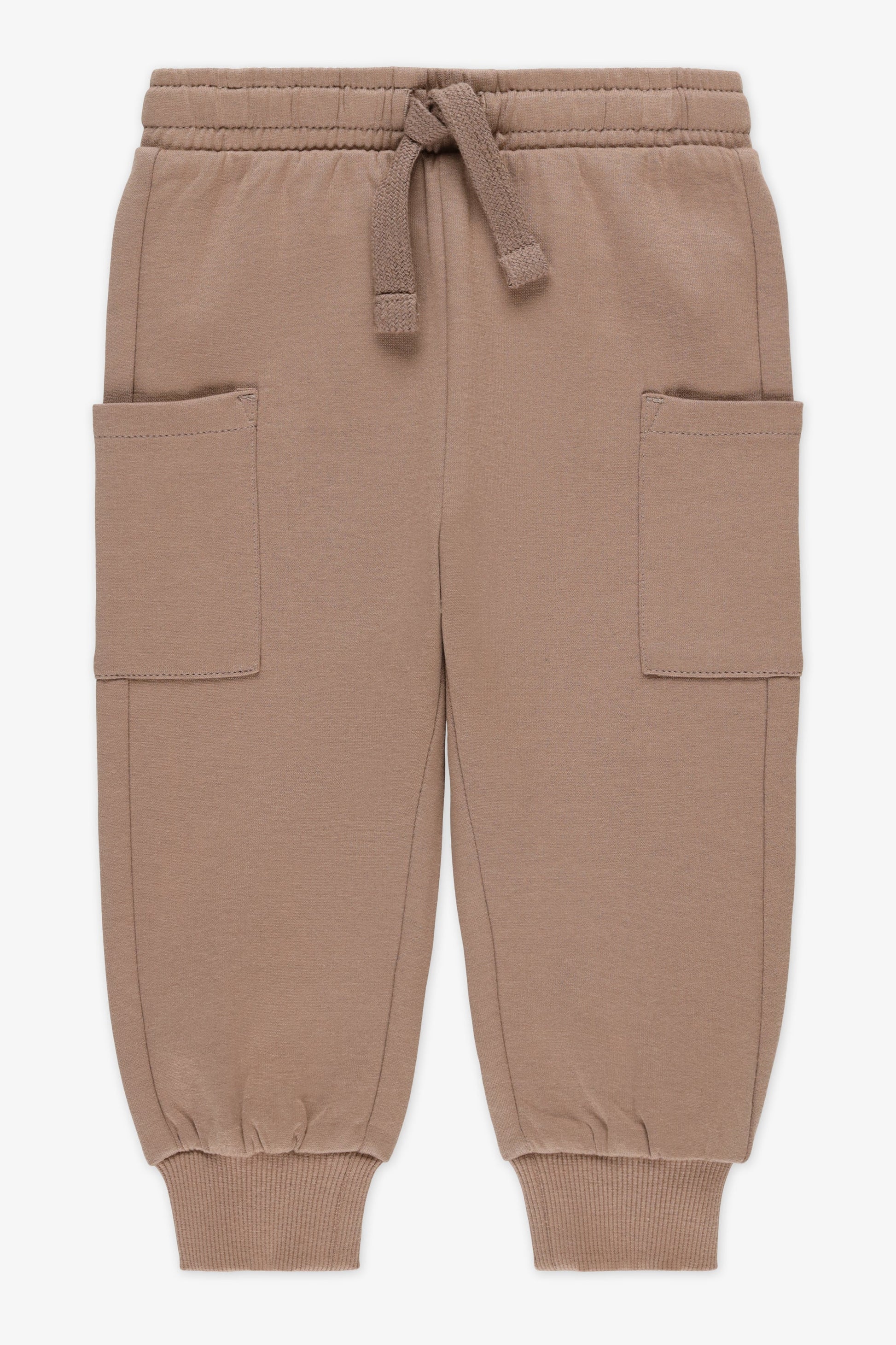 Jogger élastique avec poches - Bébé garçon && BRUN