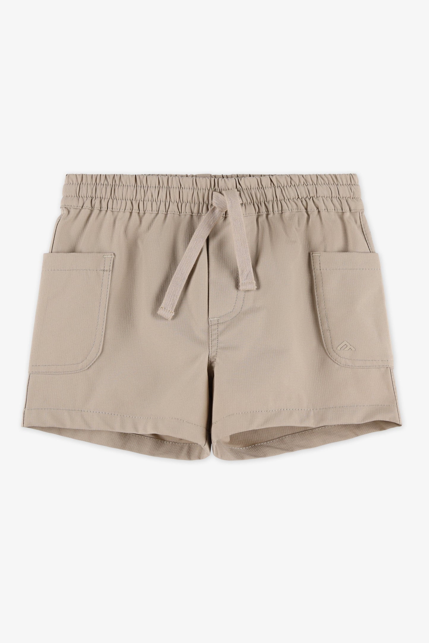 Short cargo élastique avec poches - Enfant fille && BRONZÉ