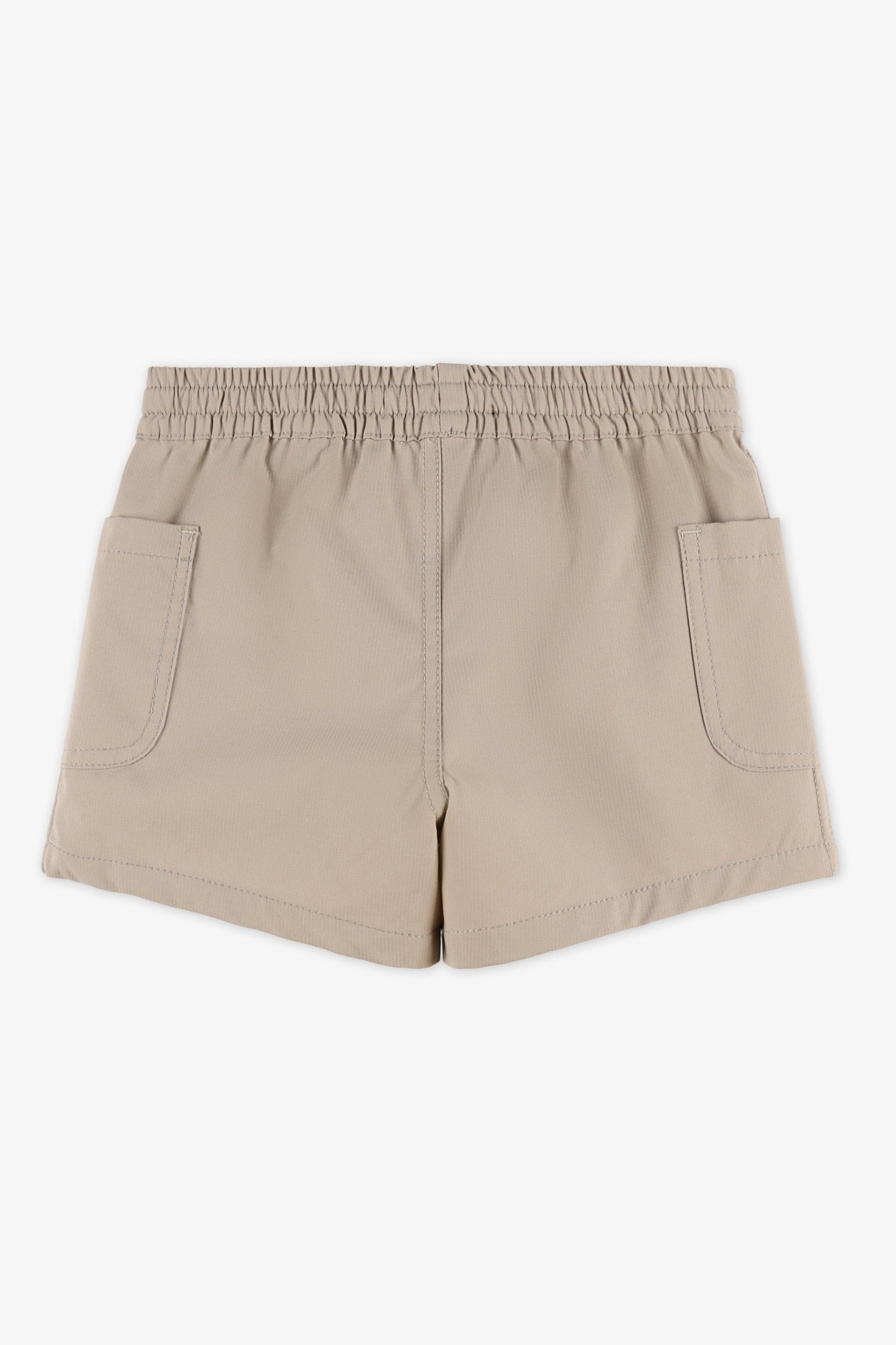 Short cargo élastique avec poches - Enfant fille && BRONZÉ