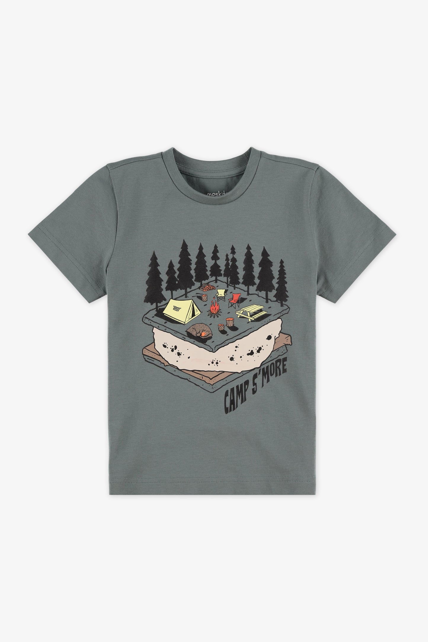 T-shirt coloré en coton - Enfant garçon && SARCELLE