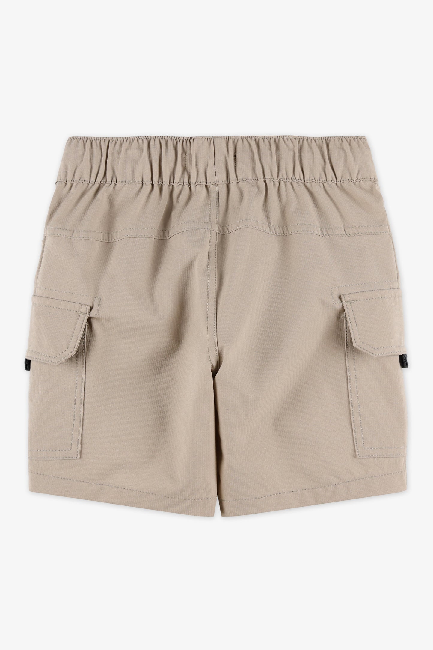 Short cargo élastique avec poches - Enfant garçon && BRONZÉ
