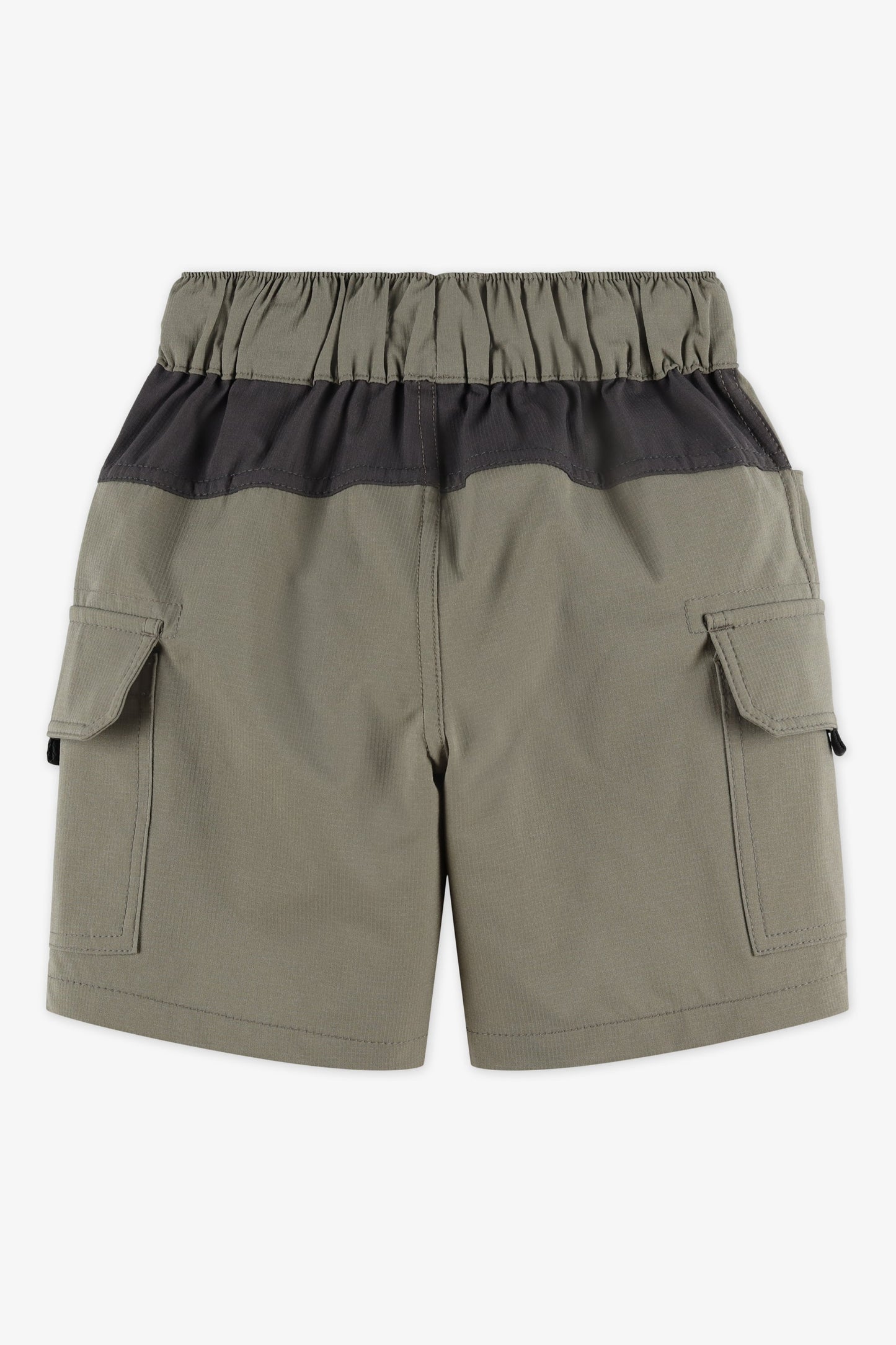 Short cargo élastique avec poches - Enfant garçon && SARCELLE