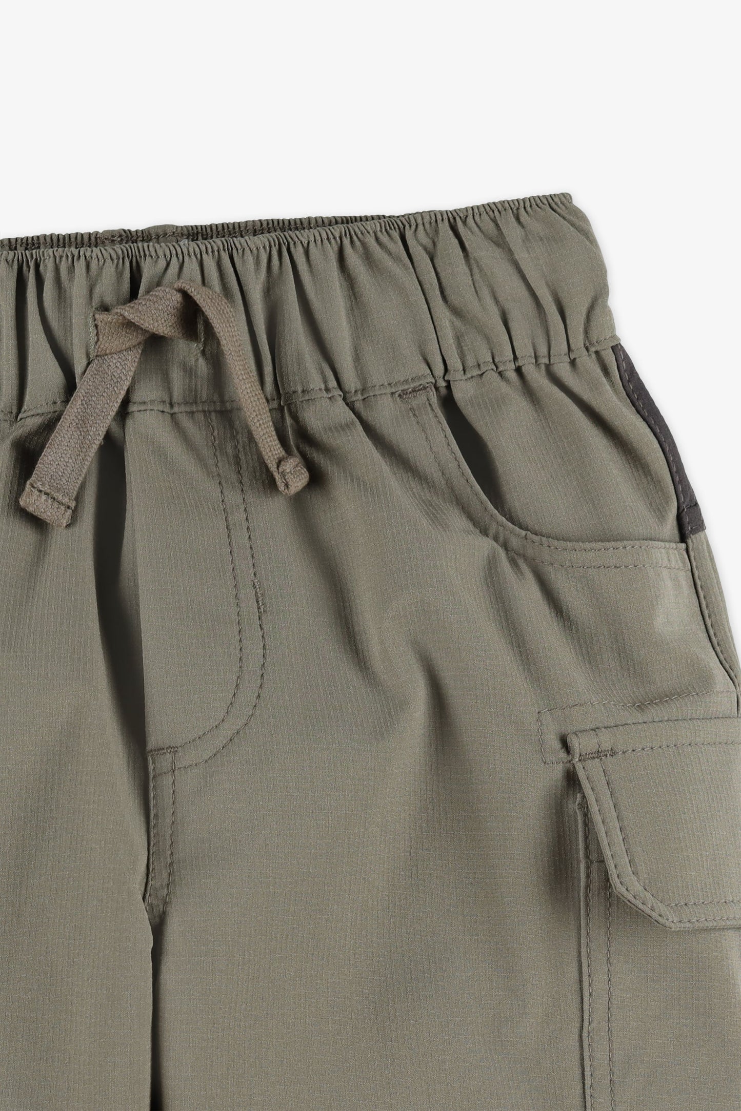 Short cargo élastique avec poches - Enfant garçon && SARCELLE