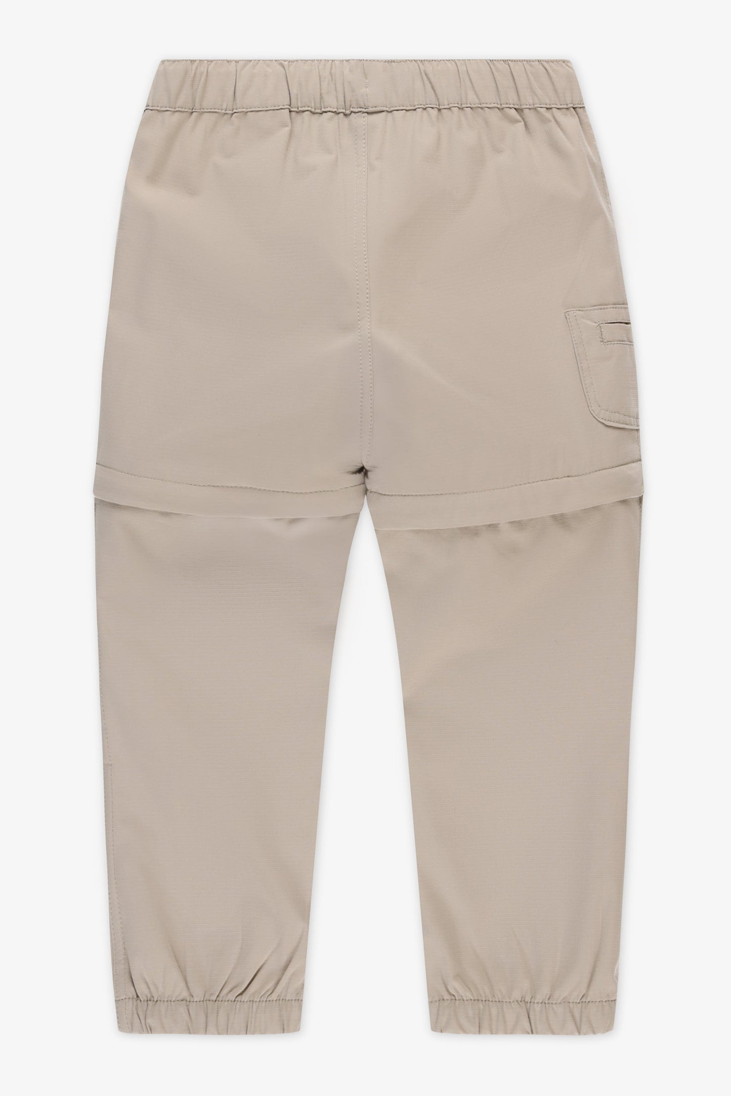 Pantalon convertible élastique avec poches - Enfant garçon && BRONZÉ