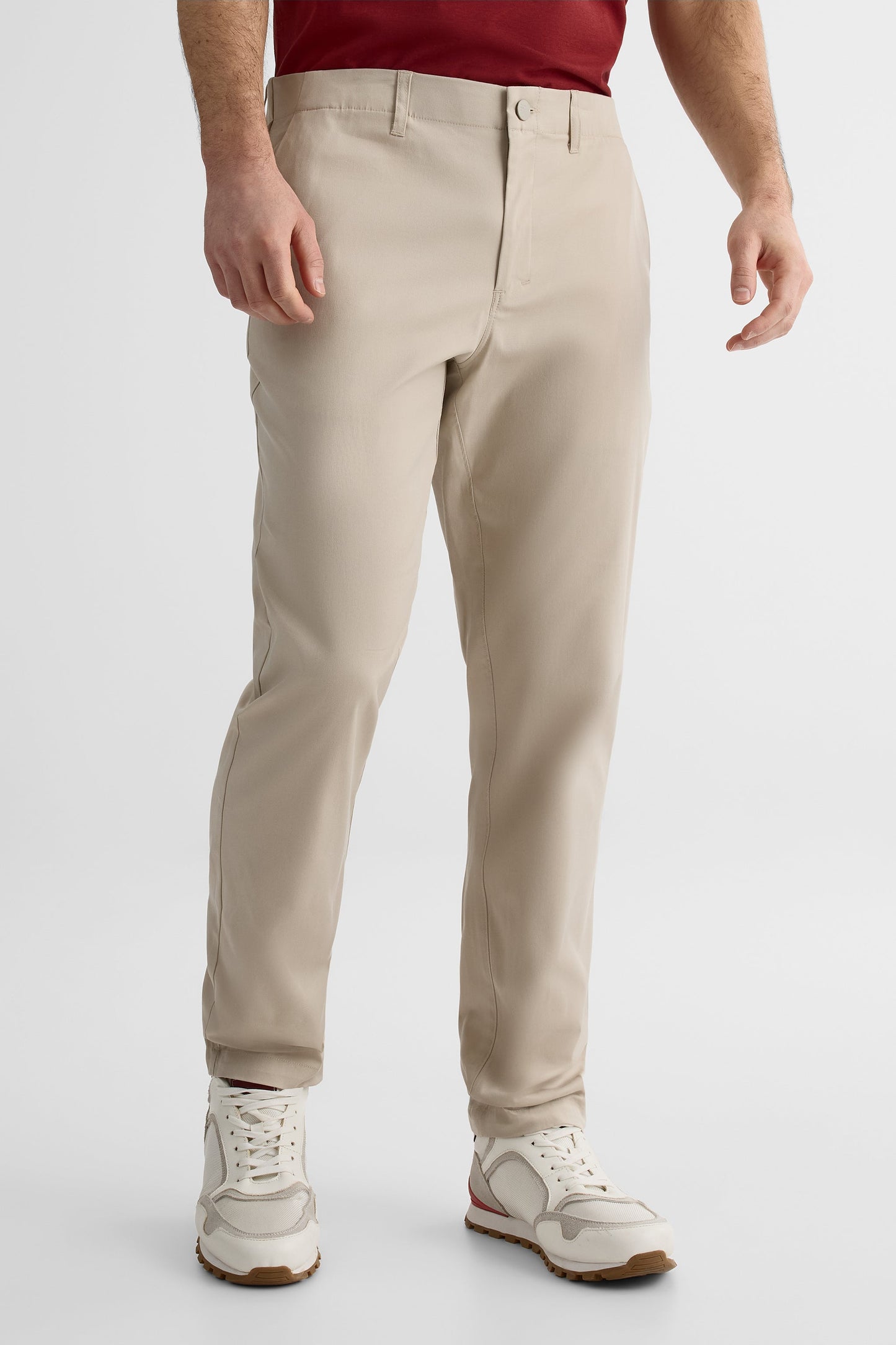 Pantalon technique à poches - Homme && TAUPE