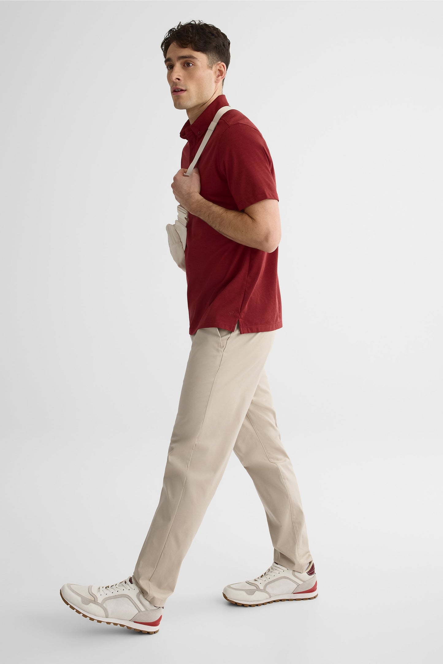 Pantalon technique à poches - Homme && TAUPE