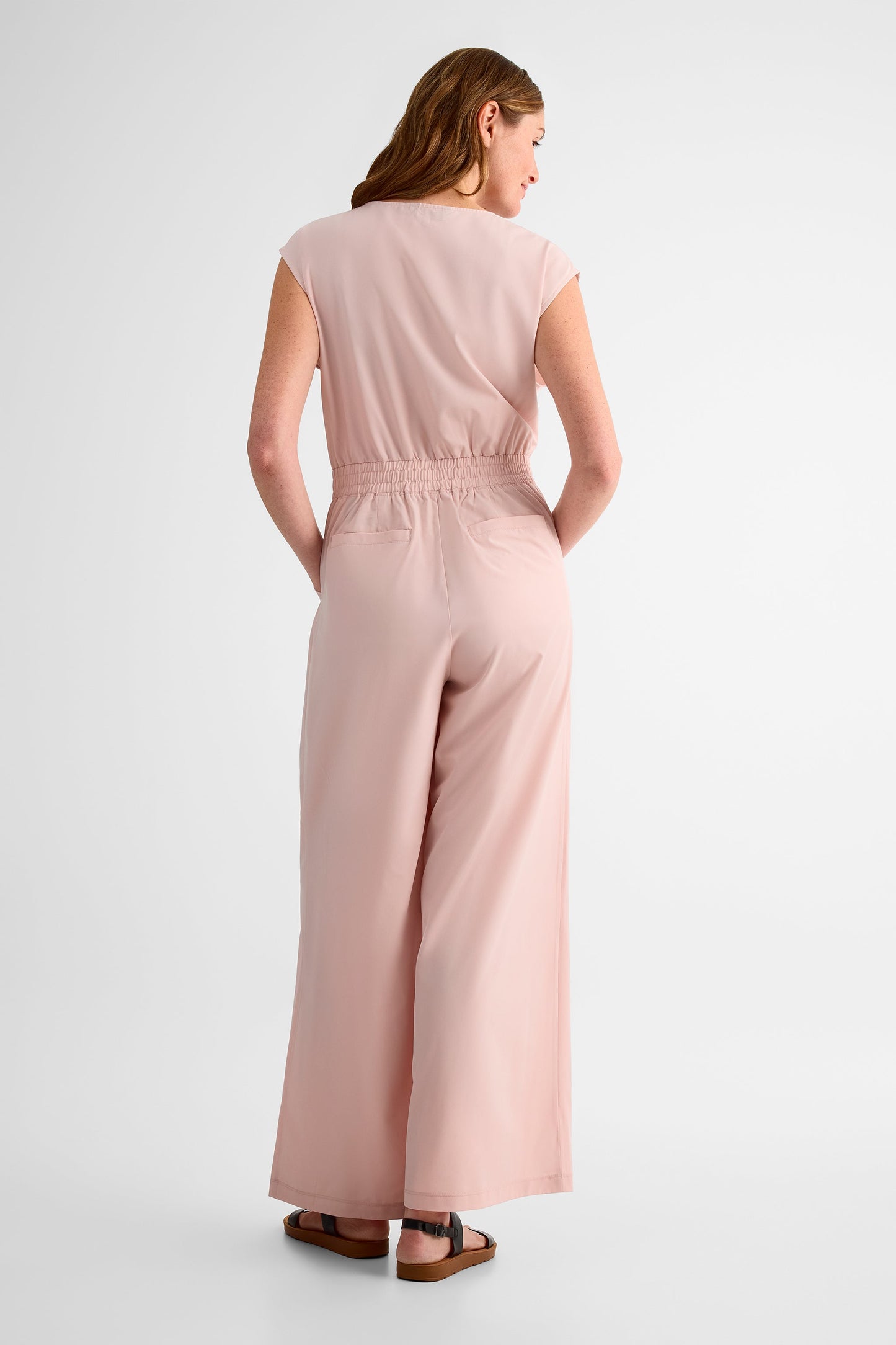 Jumpsuit femme à manches courtes - Femme && ROSE