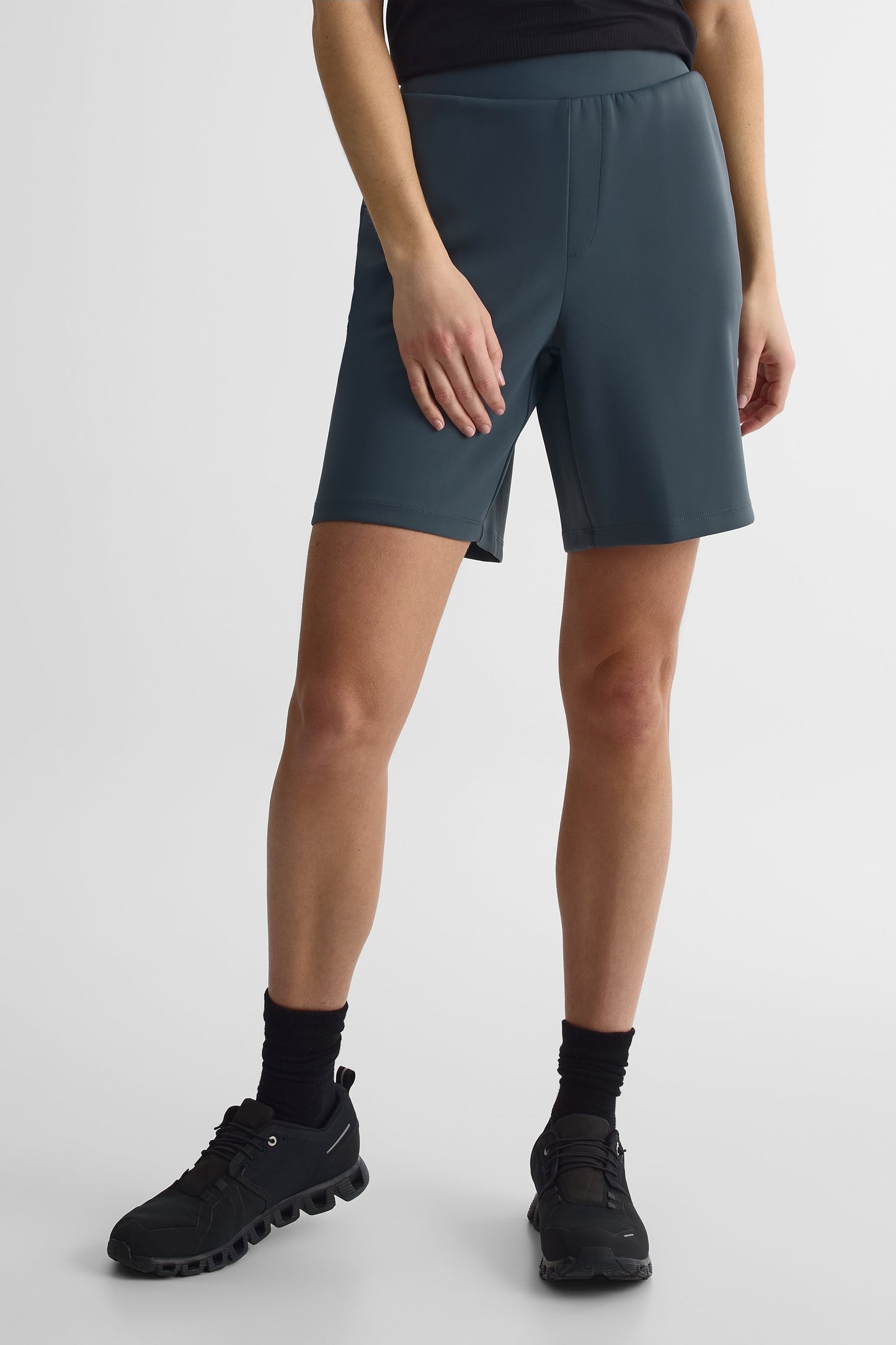 Bermuda ultra extensible - Femme && MARIN