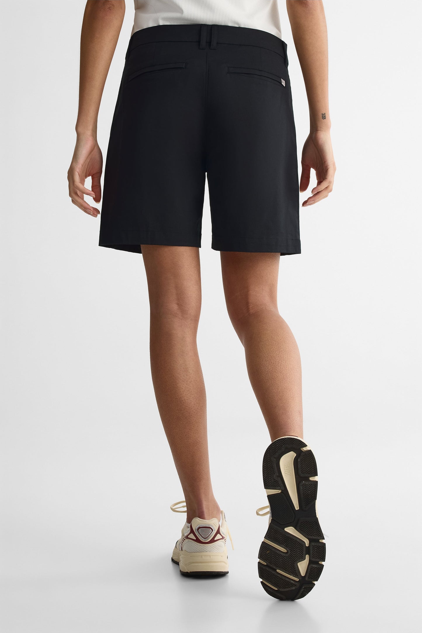Short poches latérales - Femme && NOIR