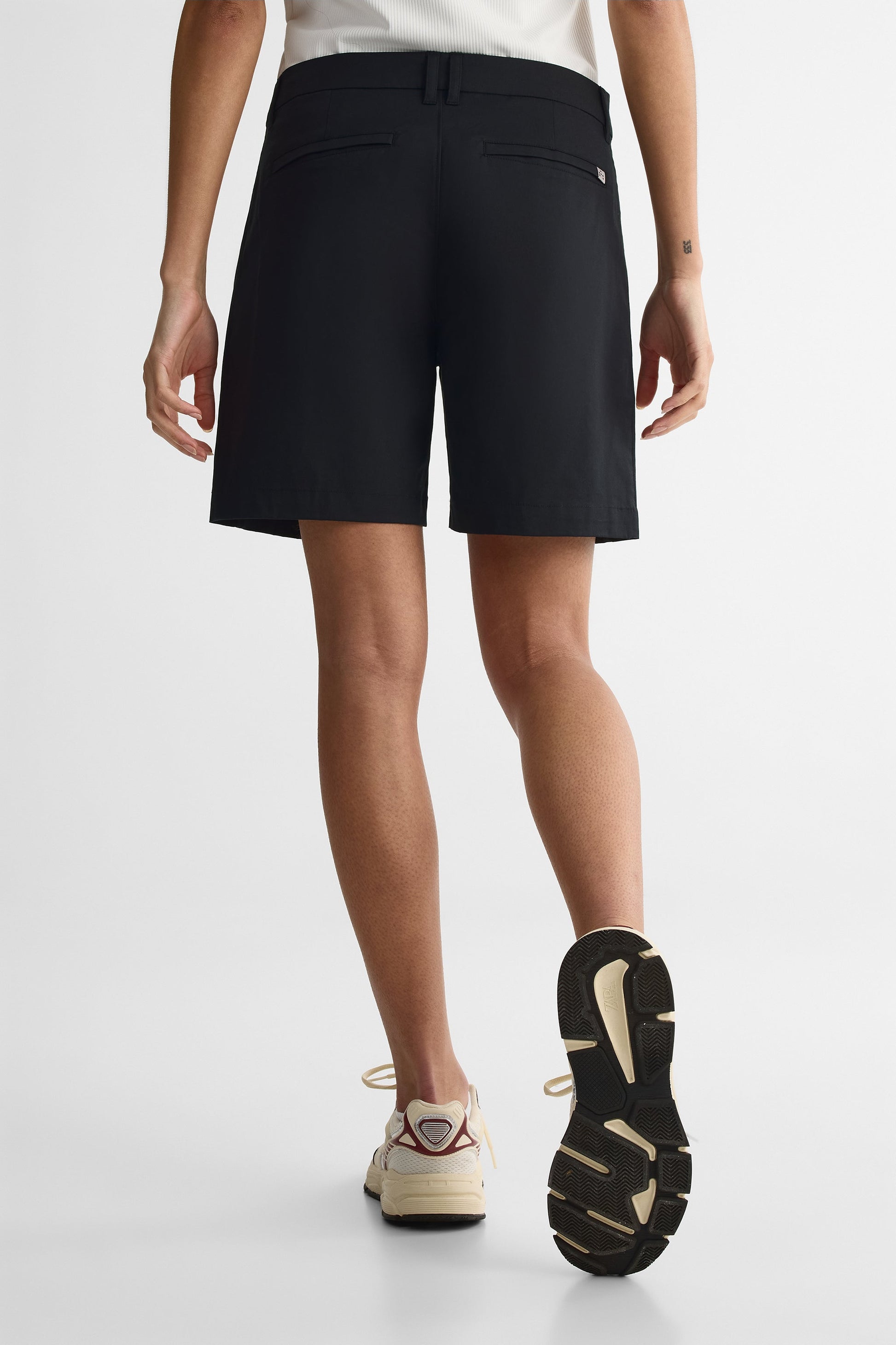 Short poches latérales - Femme && NOIR