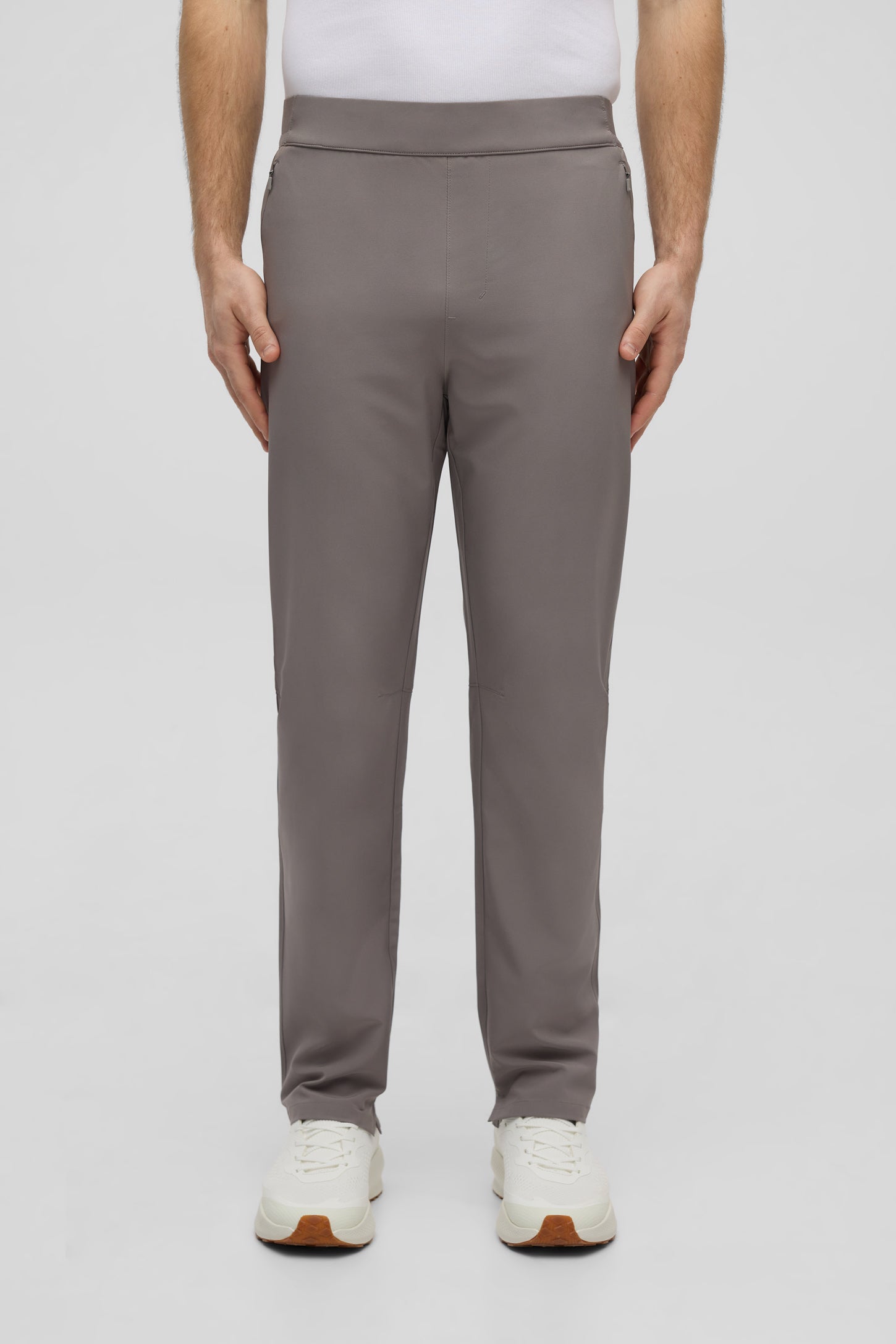 Pantalon extensible facile d'entretien - Homme && GRIS