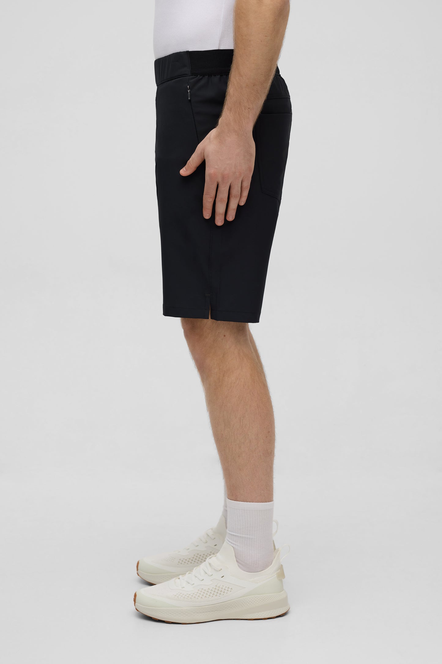 Short extensible facile d'entretien - Homme && GRIS FONCE