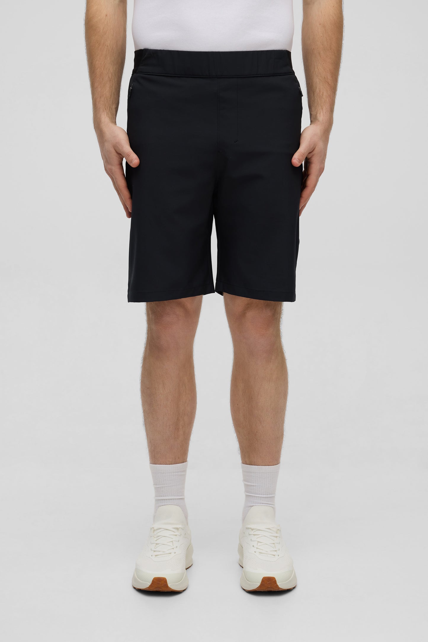 Short extensible facile d'entretien - Homme && GRIS FONCE