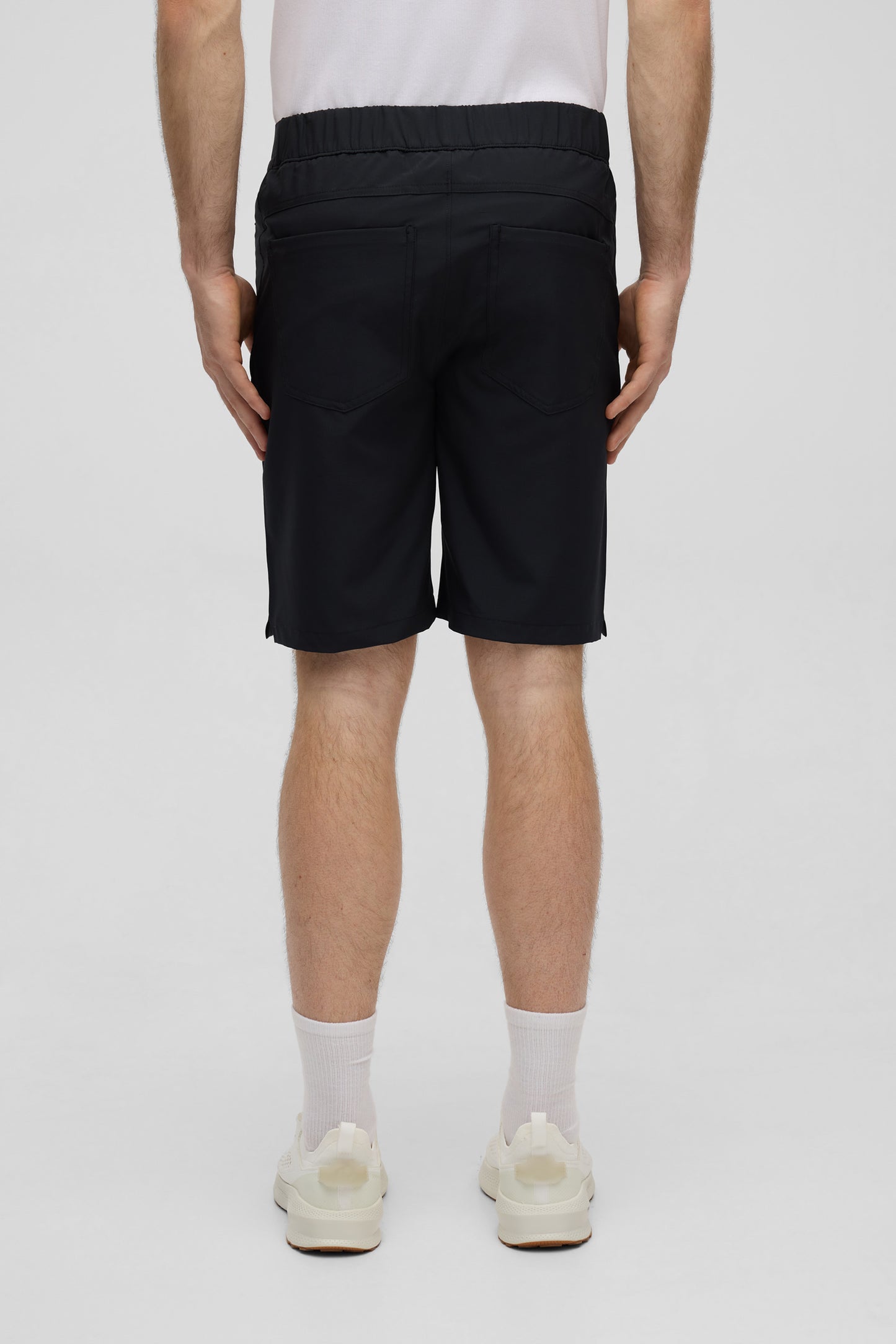 Short extensible facile d'entretien - Homme && GRIS FONCE