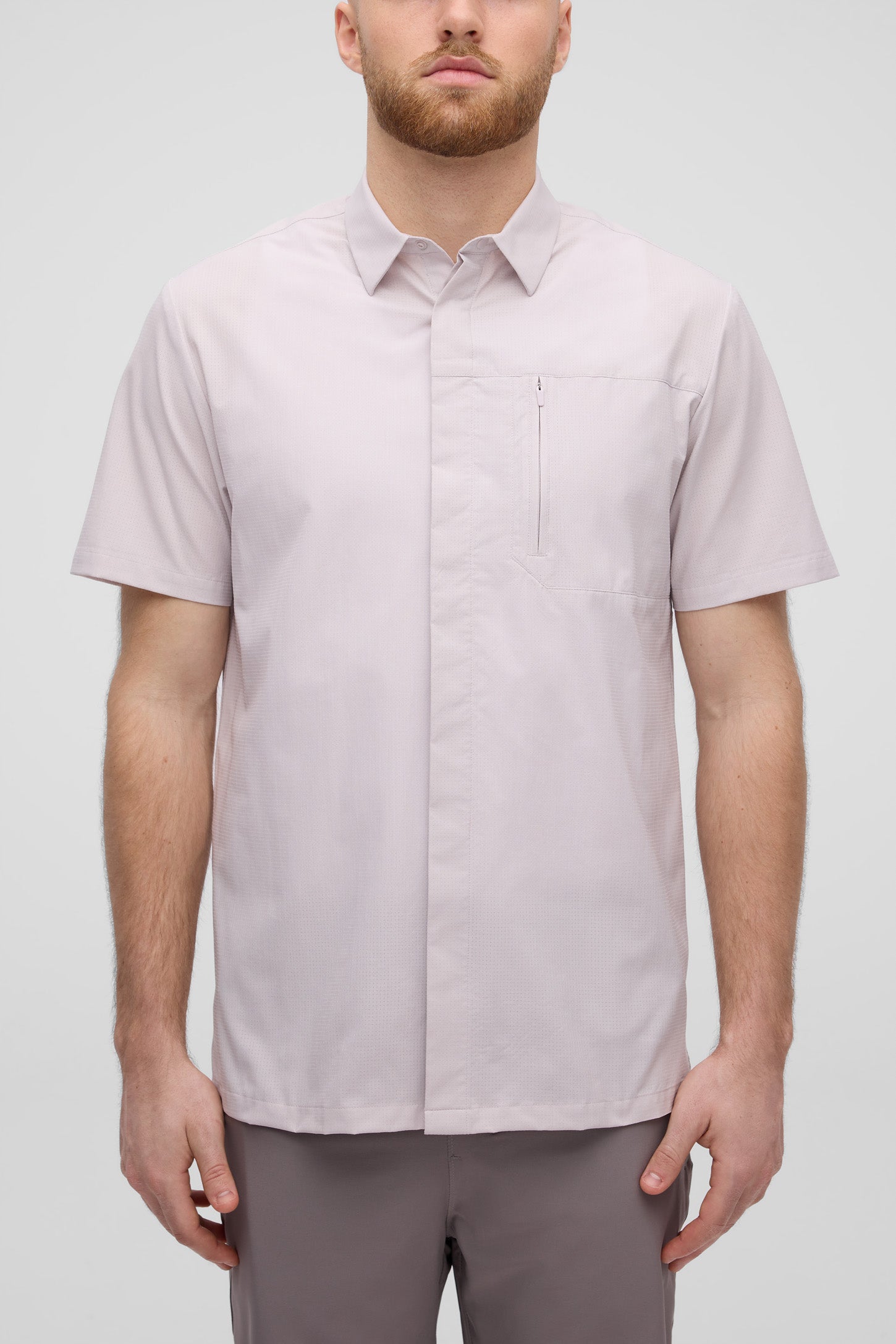Chemise technique en ripstop - Homme && LILAS