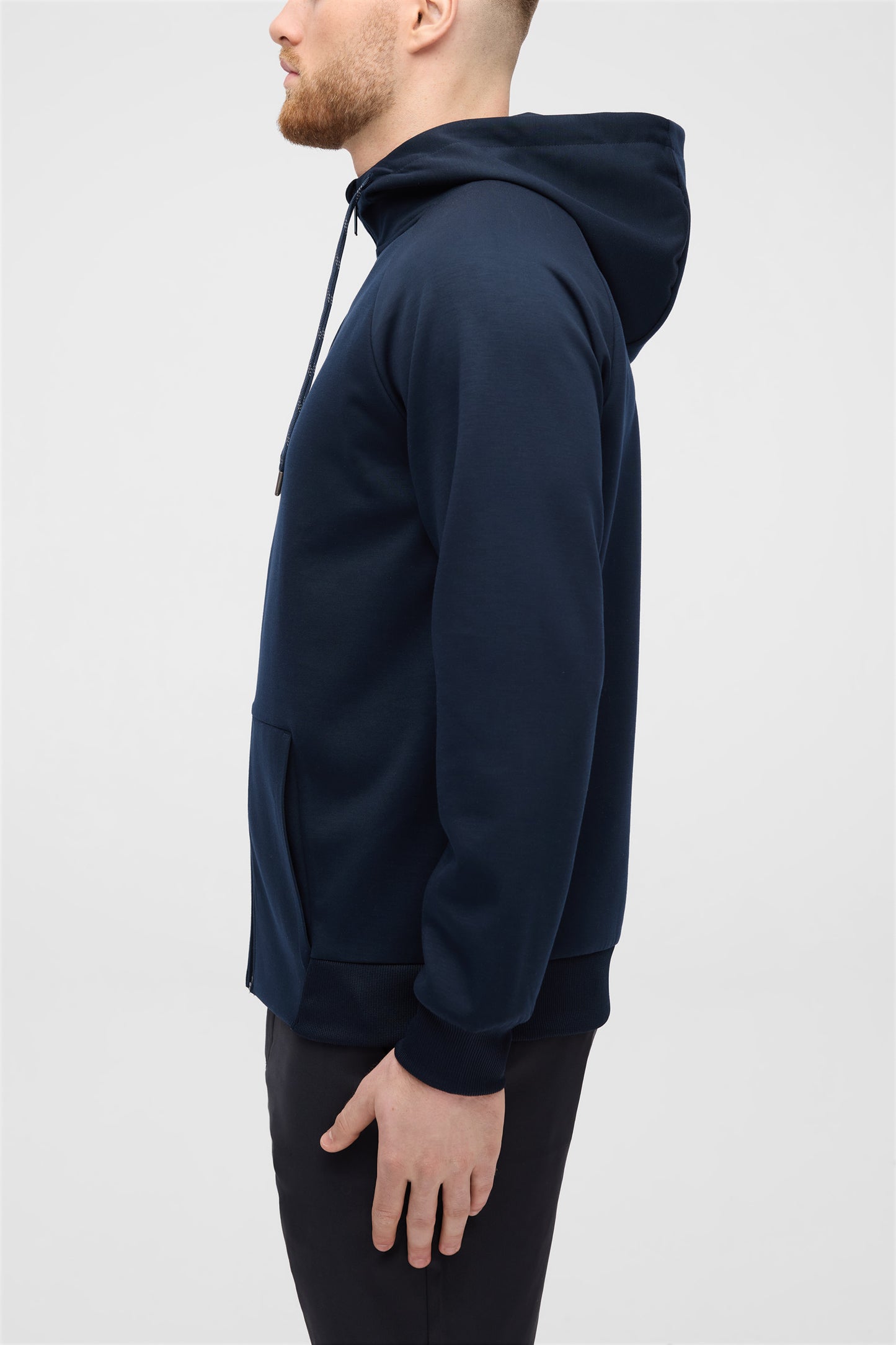 Veste ouatée en lyocell - Homme && BLEU FONCE
