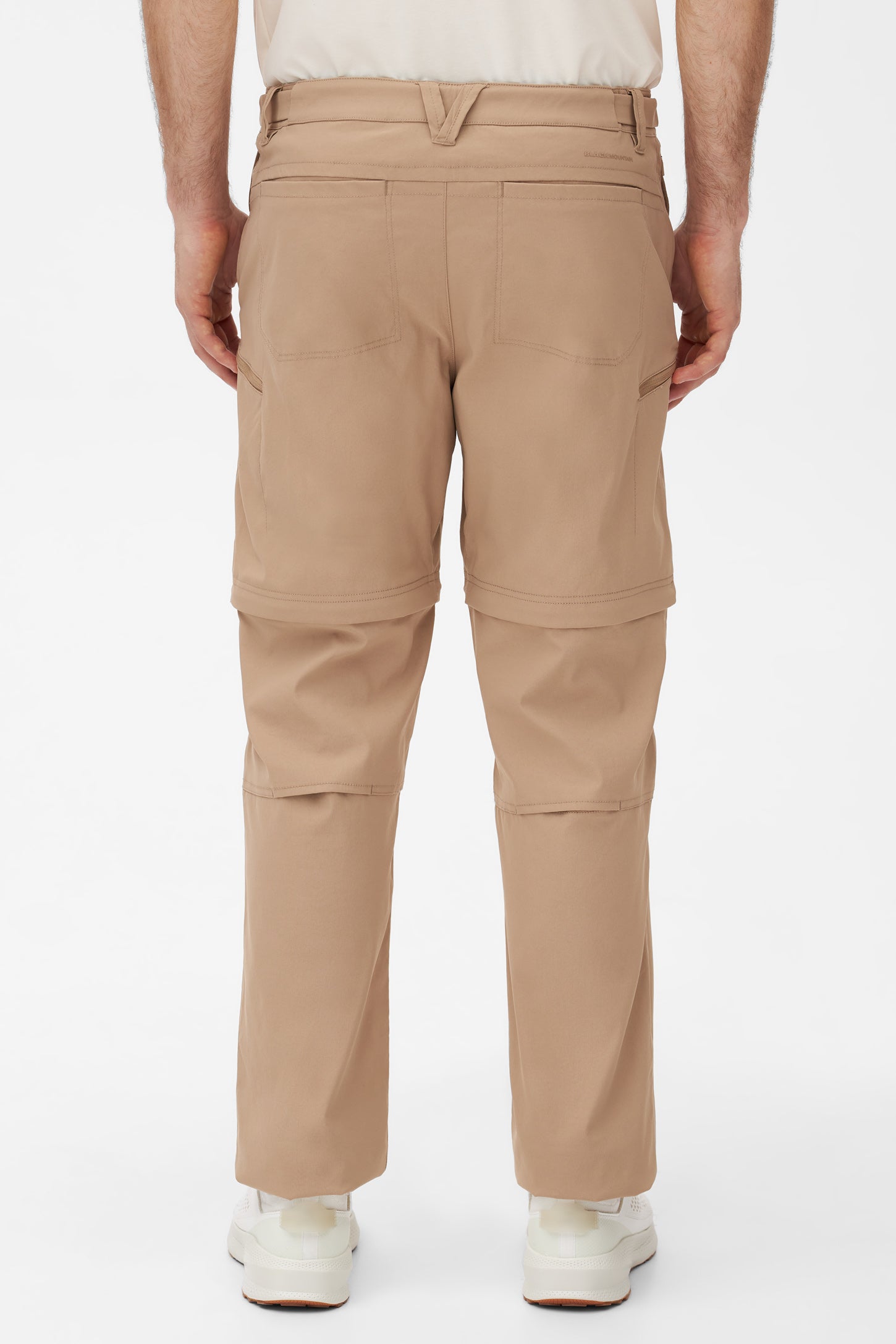 Pantalon convertible à séchage rapide - Homme && BRUN