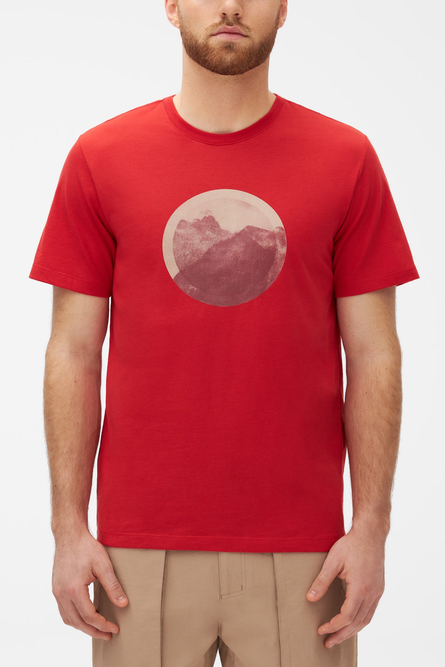 T-shirt performance écoresponsable - Homme && ROUGE