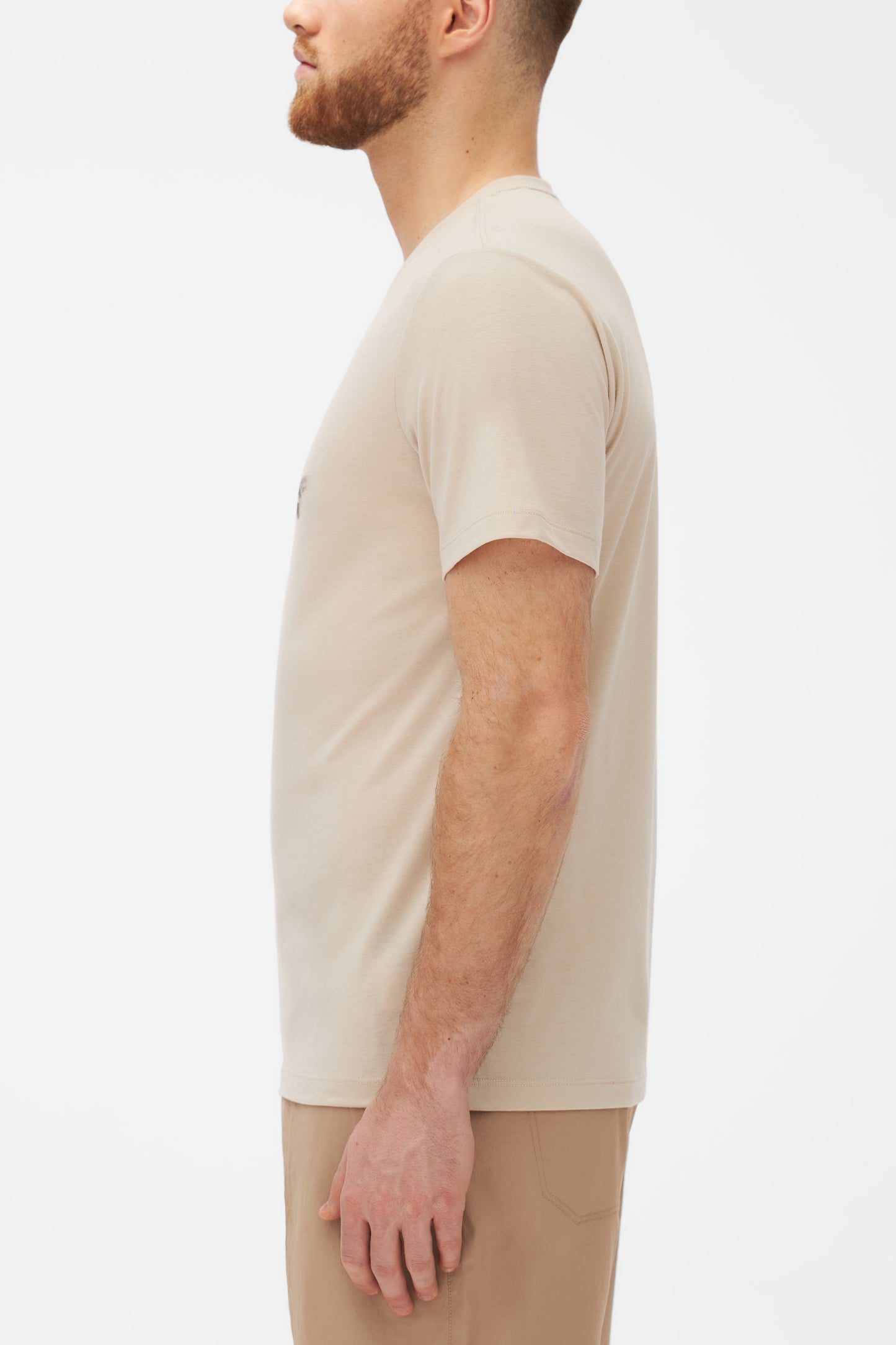 T-shirt performance écoresponsable - Homme && BEIGE
