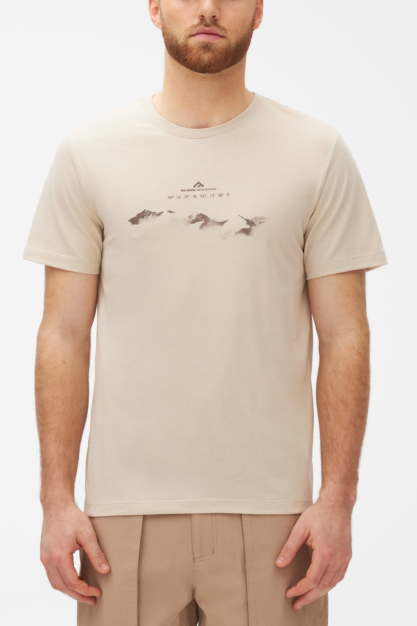 T-shirt performance écoresponsable - Homme && BEIGE