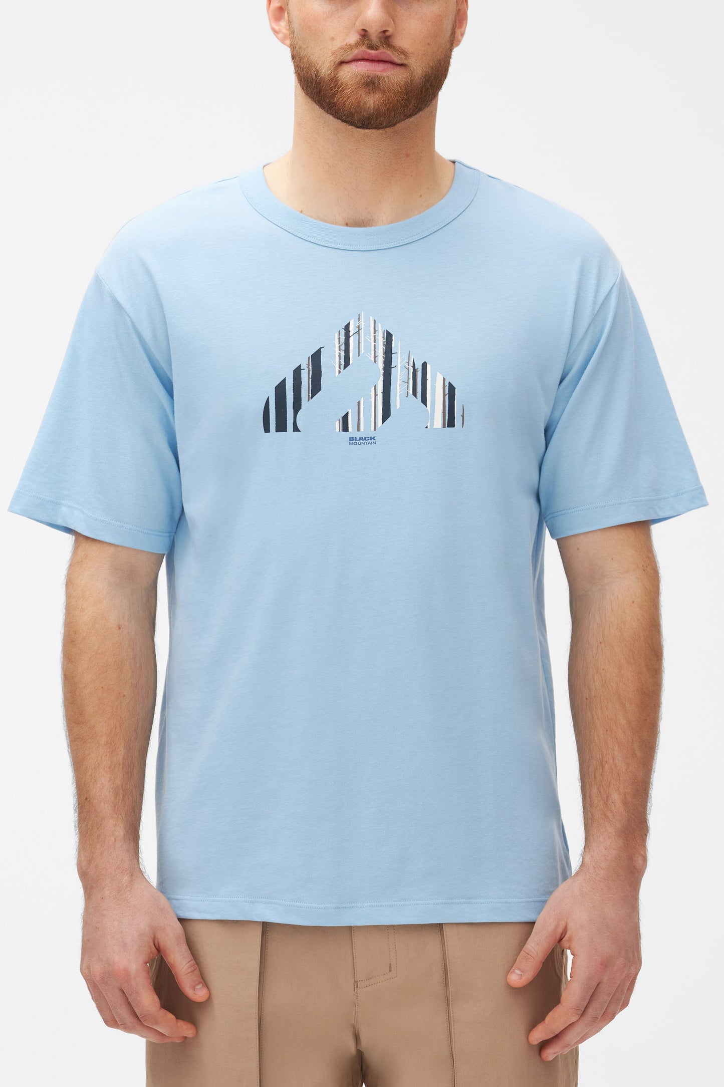 T-shirt sport écoresponsable - Homme && BLEU PALE