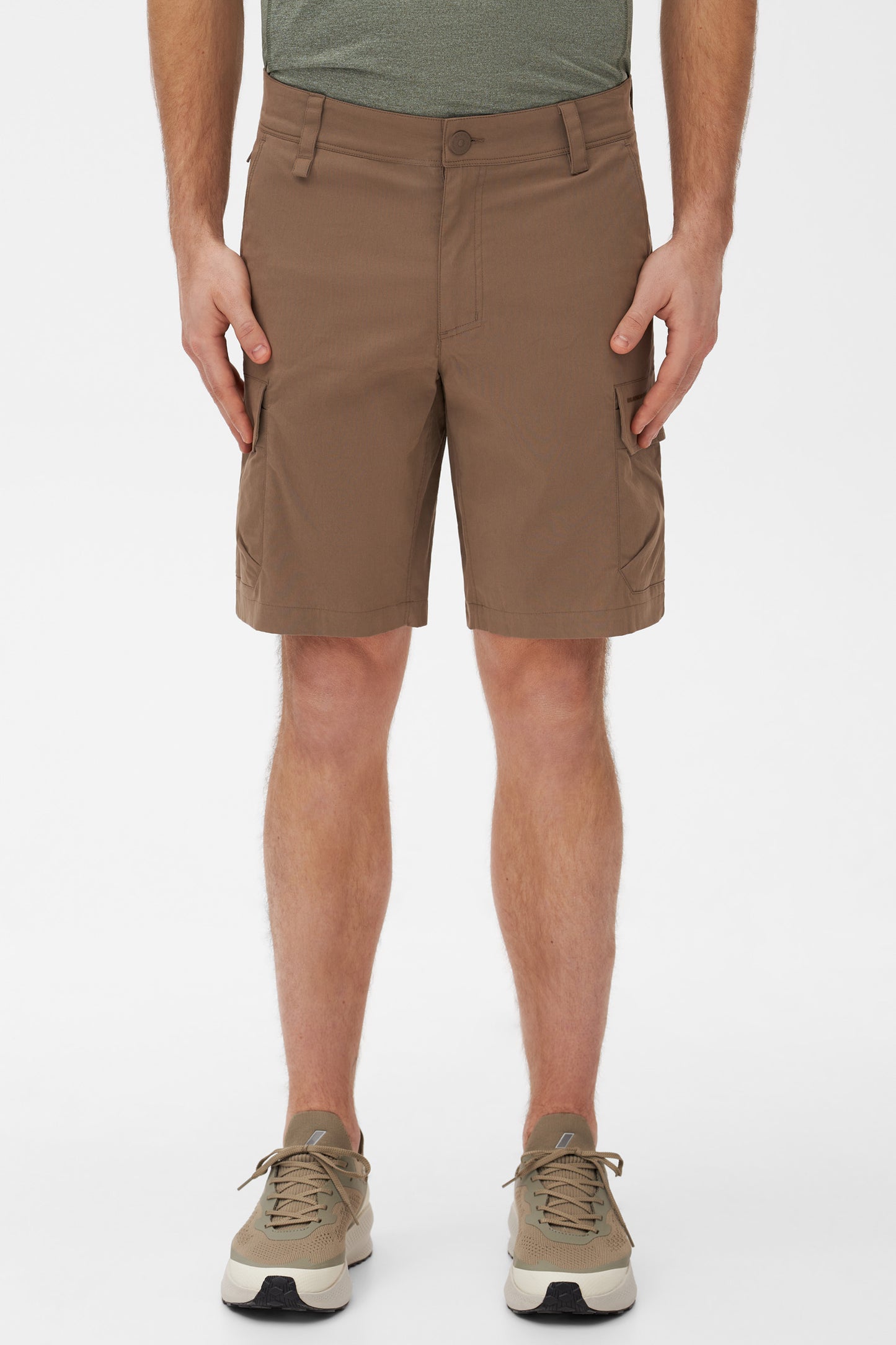 Short cargo technique avec traitement déperlant sans PFC - Homme && BRUN