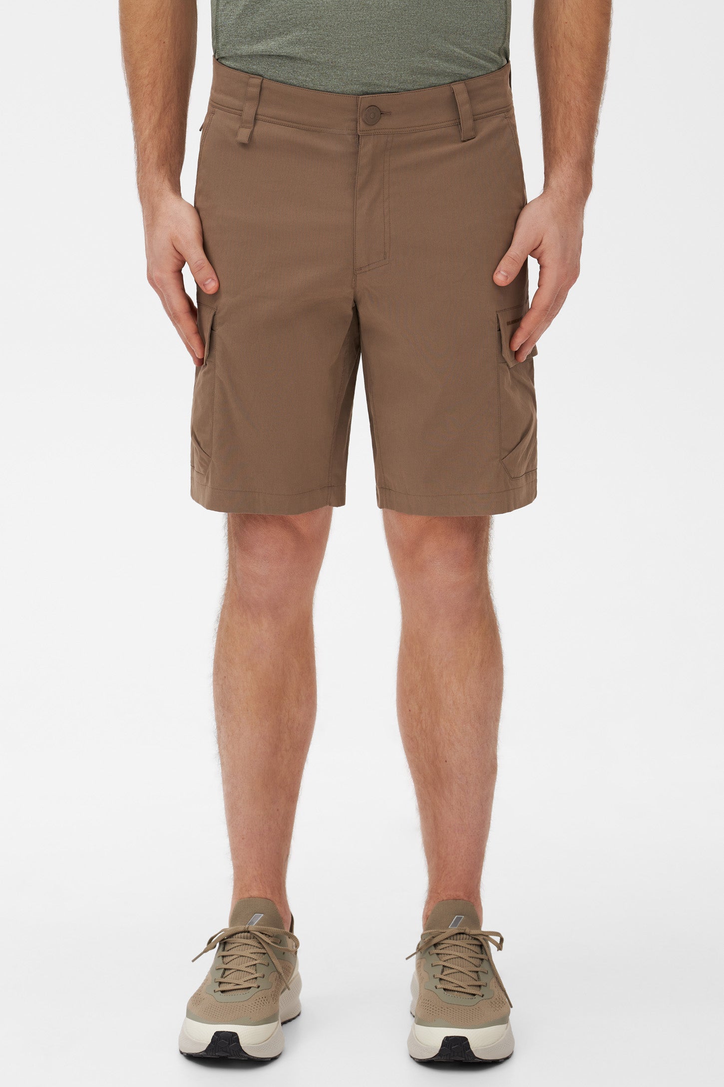 Short cargo technique avec traitement déperlant sans PFC - Homme && BRUN