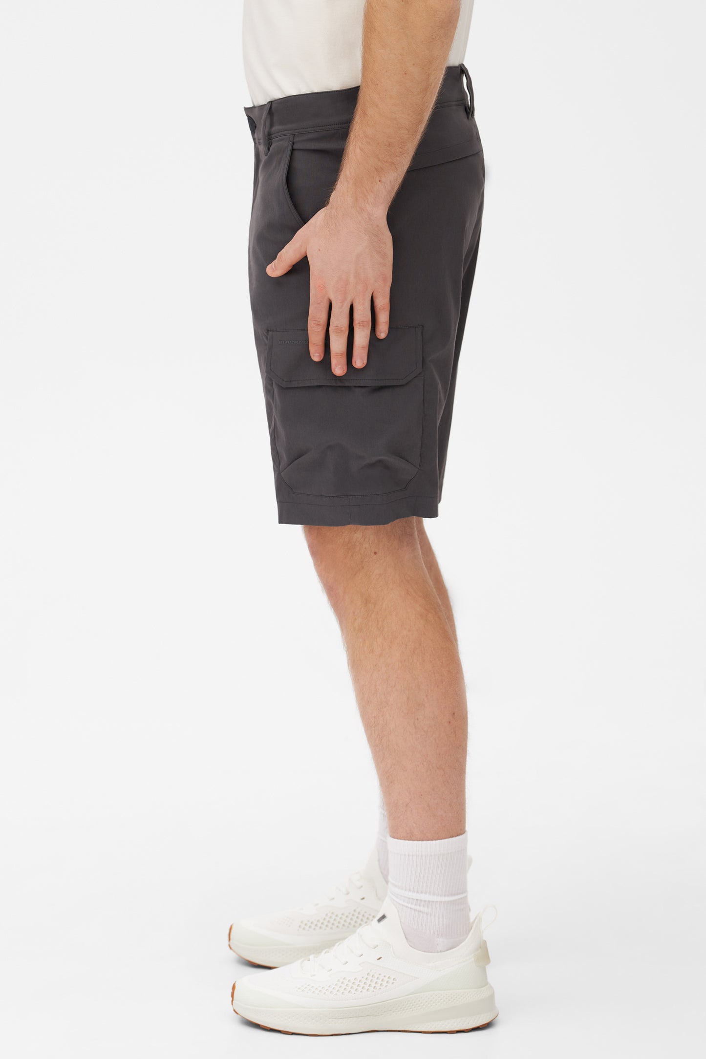 Short cargo technique avec traitement déperlant sans PFC - Homme && GRIS FONCE