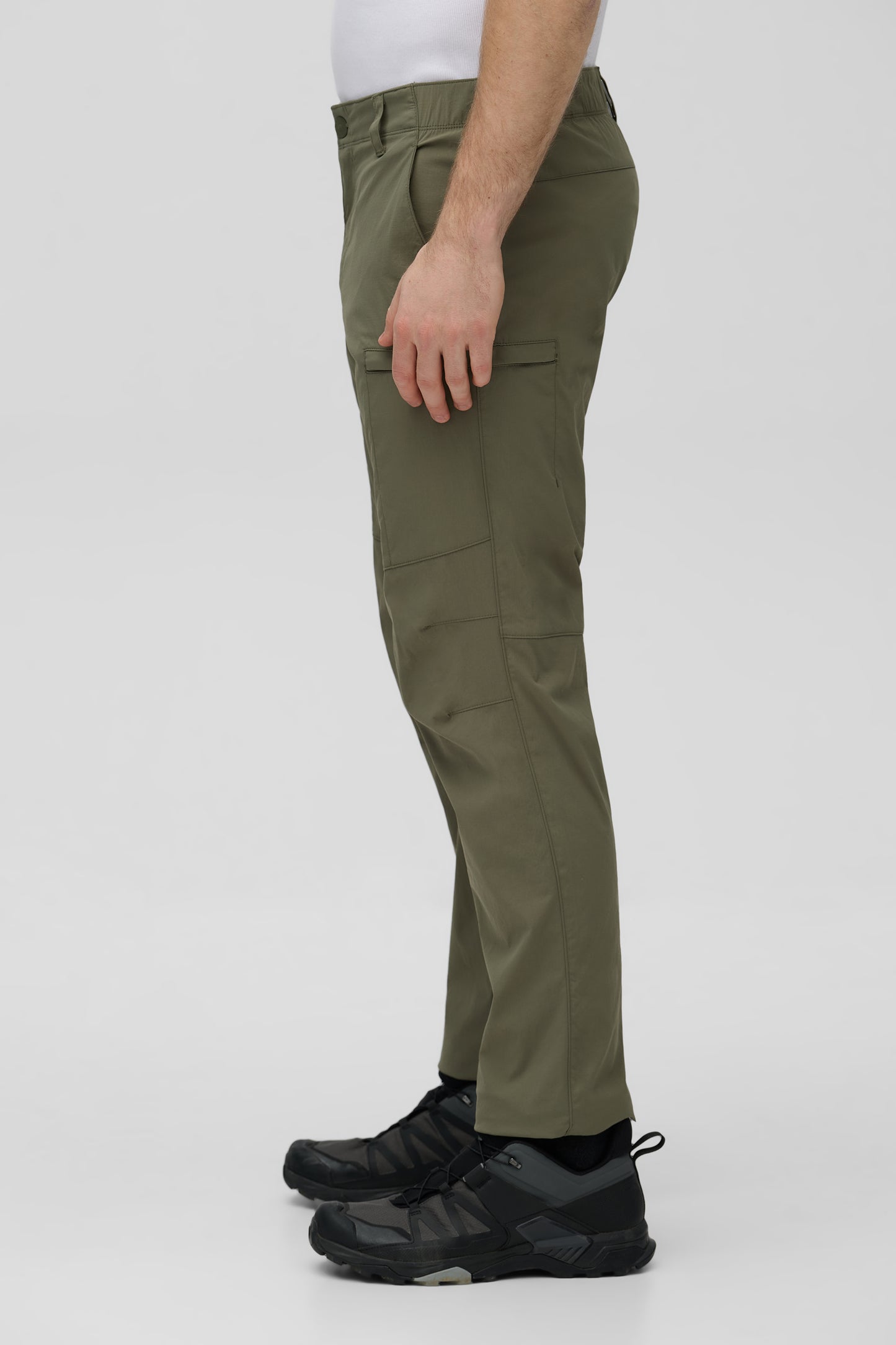 Pantalon cargo convertible à séchage rapide - Homme && KAKI