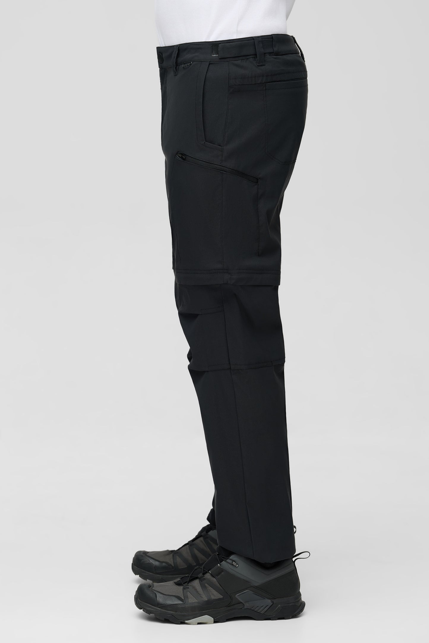 Pantalon cargo convertible à séchage rapide - Homme && GRIS FONCE